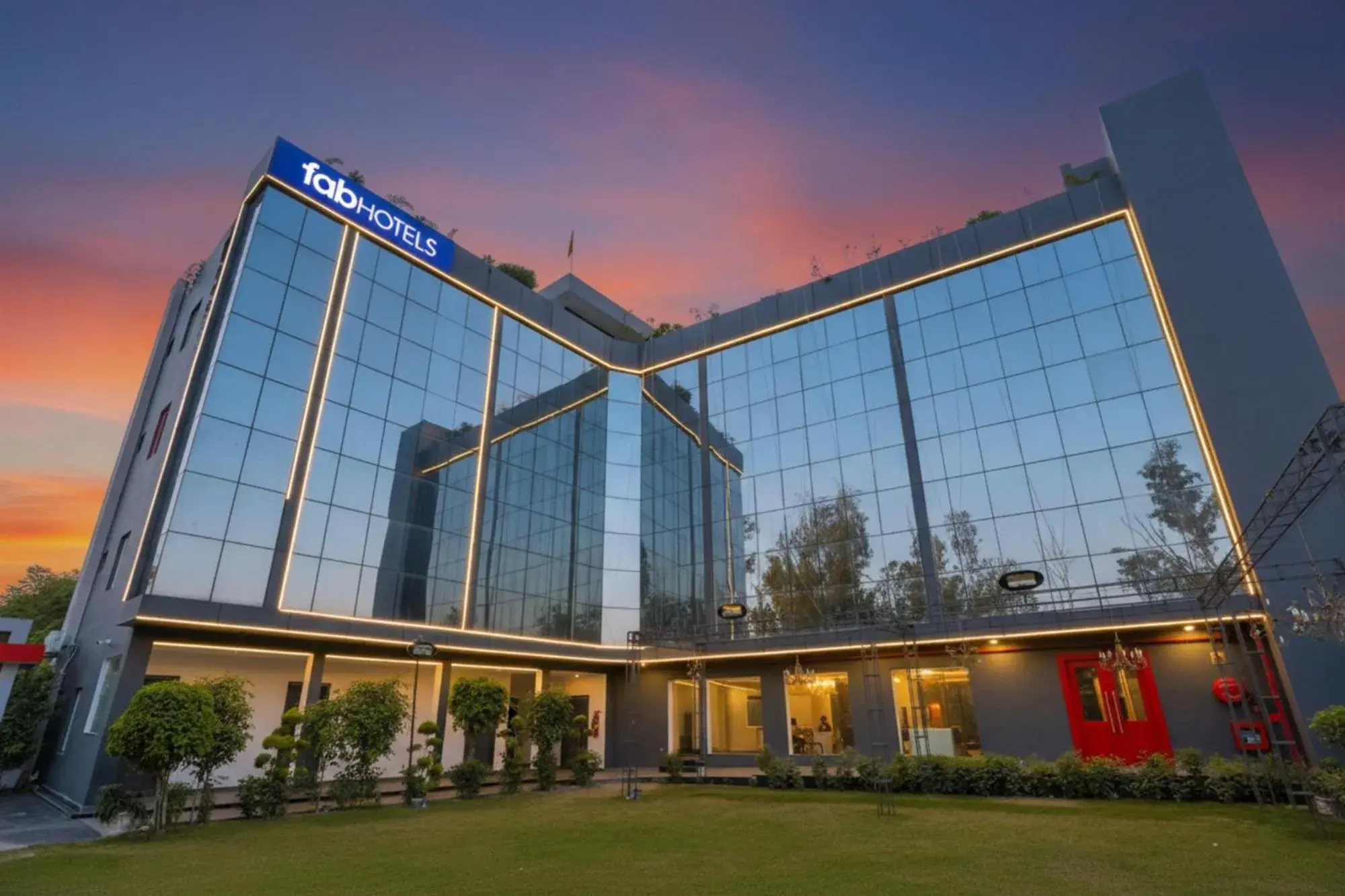 Facade/entrance in FabHotel BSA Facade/entrance in FabHotel BSA