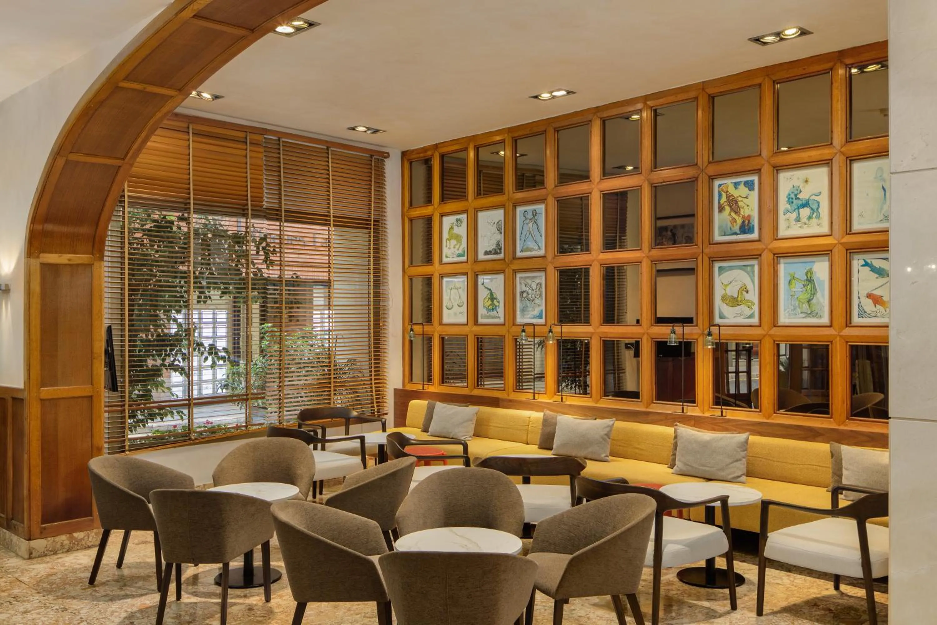 Lobby or reception in Hotel Duran