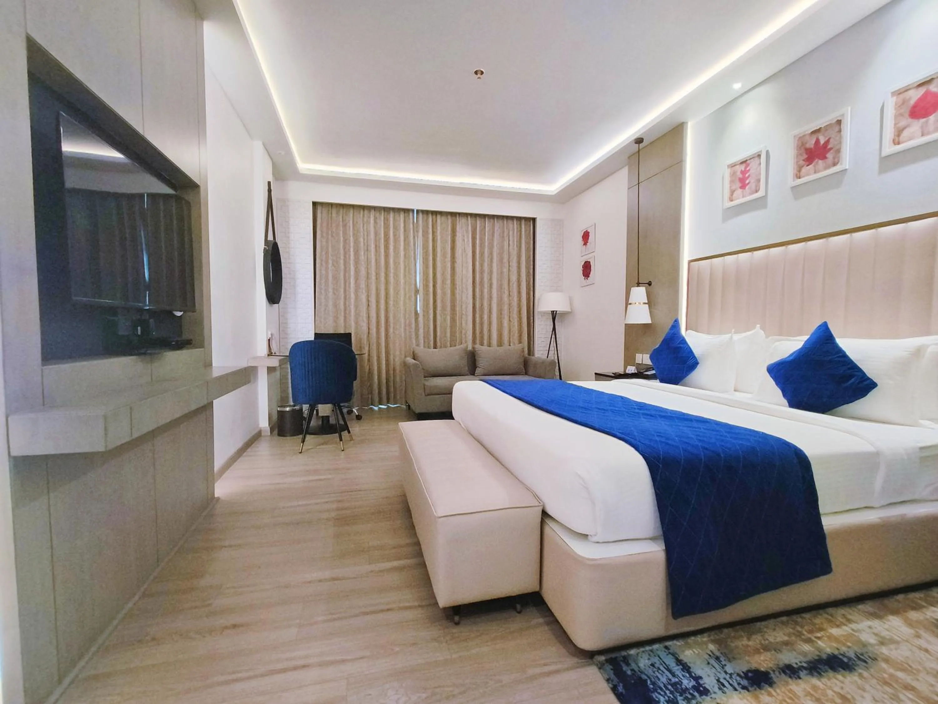 Bed in Mariton Hotel