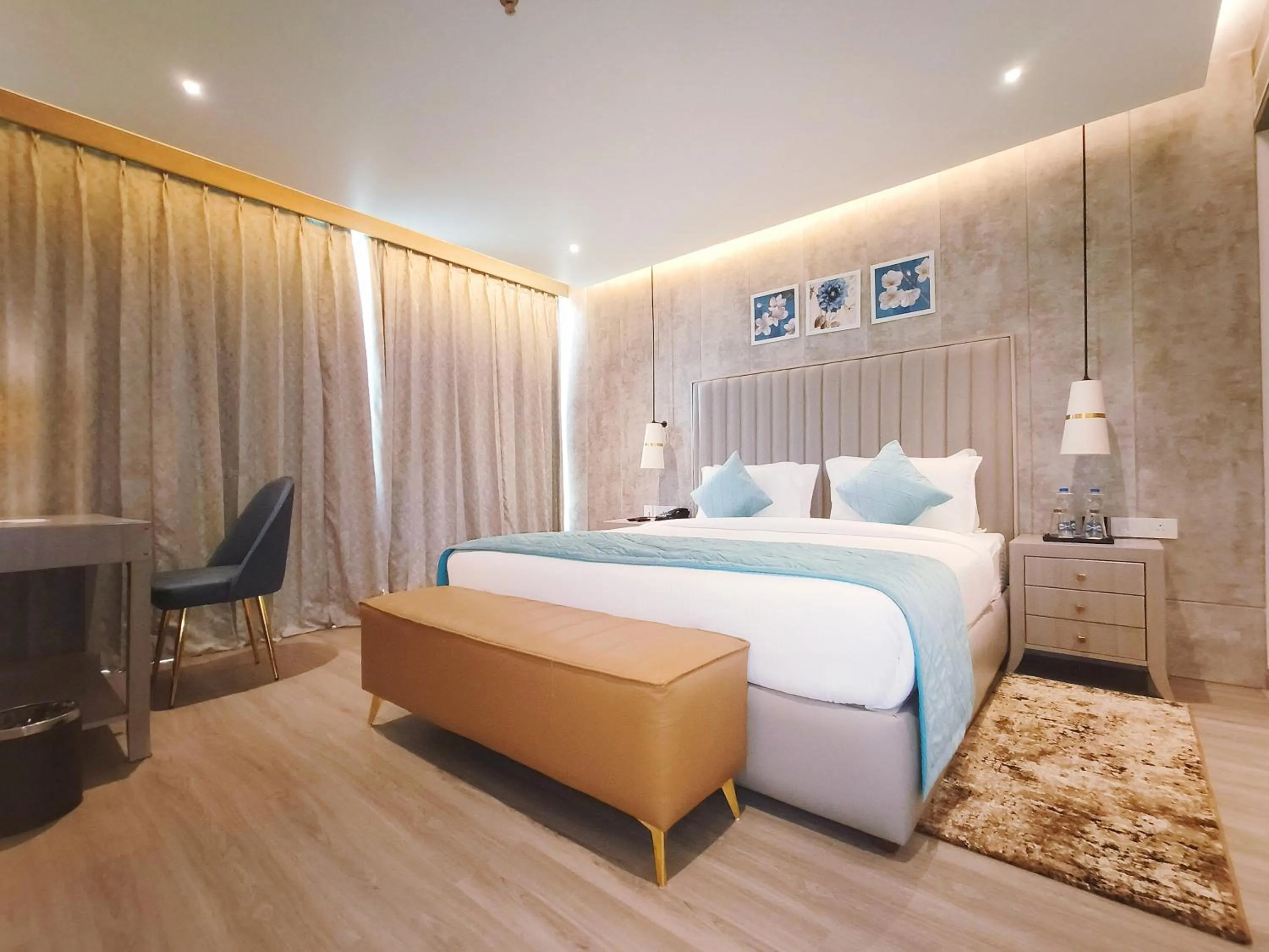 Bed in Mariton Hotel