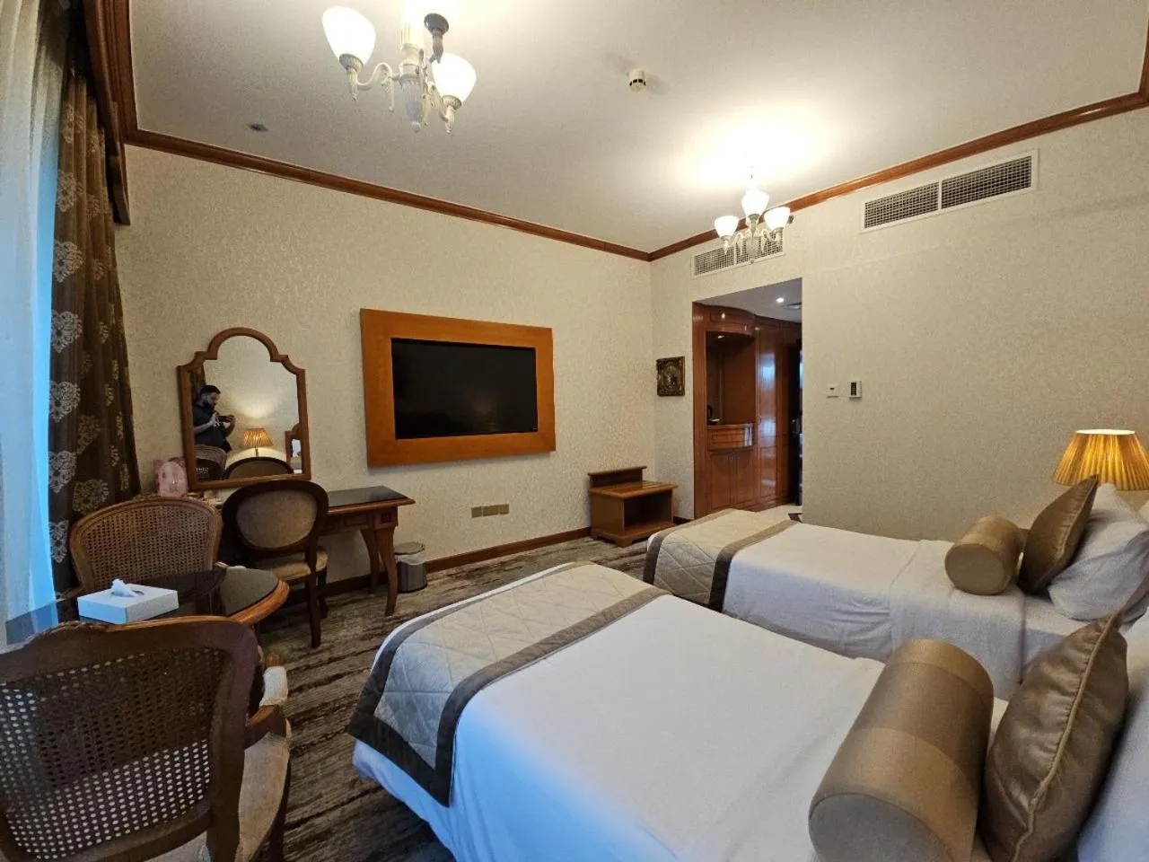 Bed in Royal Concorde Hotel & Suite