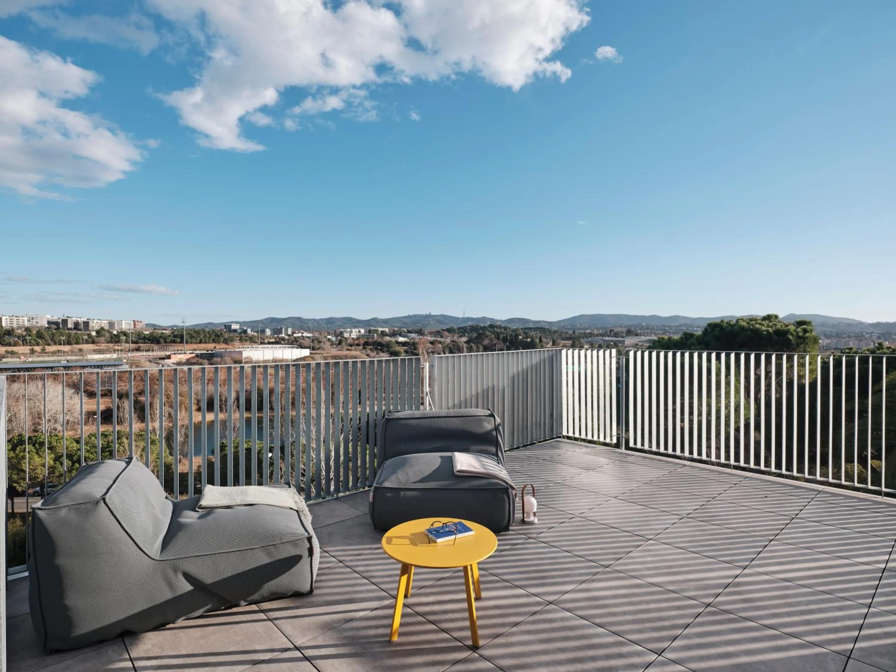 Balcony/Terrace in Qgat Restaurant Events & Hotel