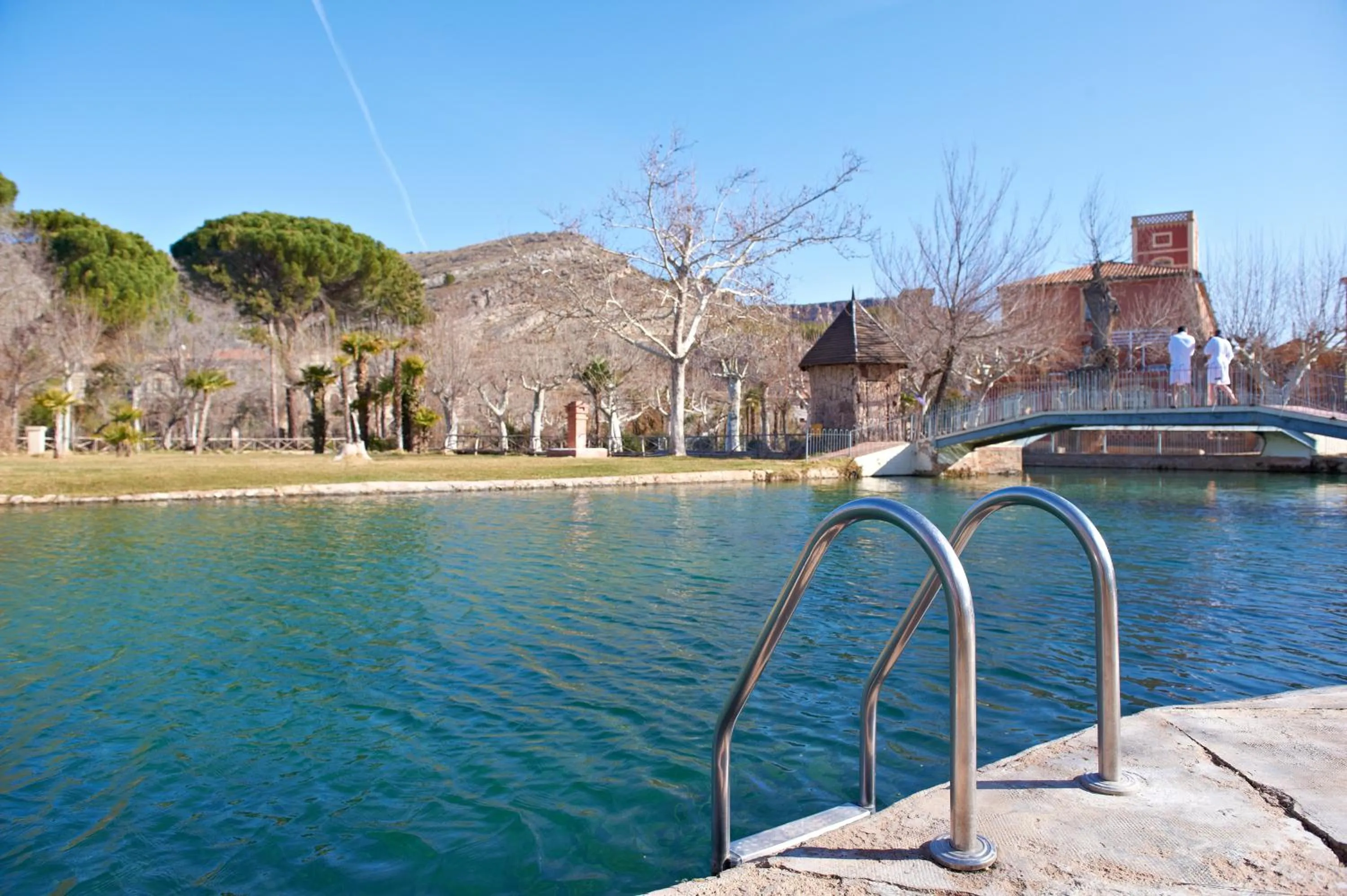 Open Air Bath in Hotel Parque Balneario Termas Pallares