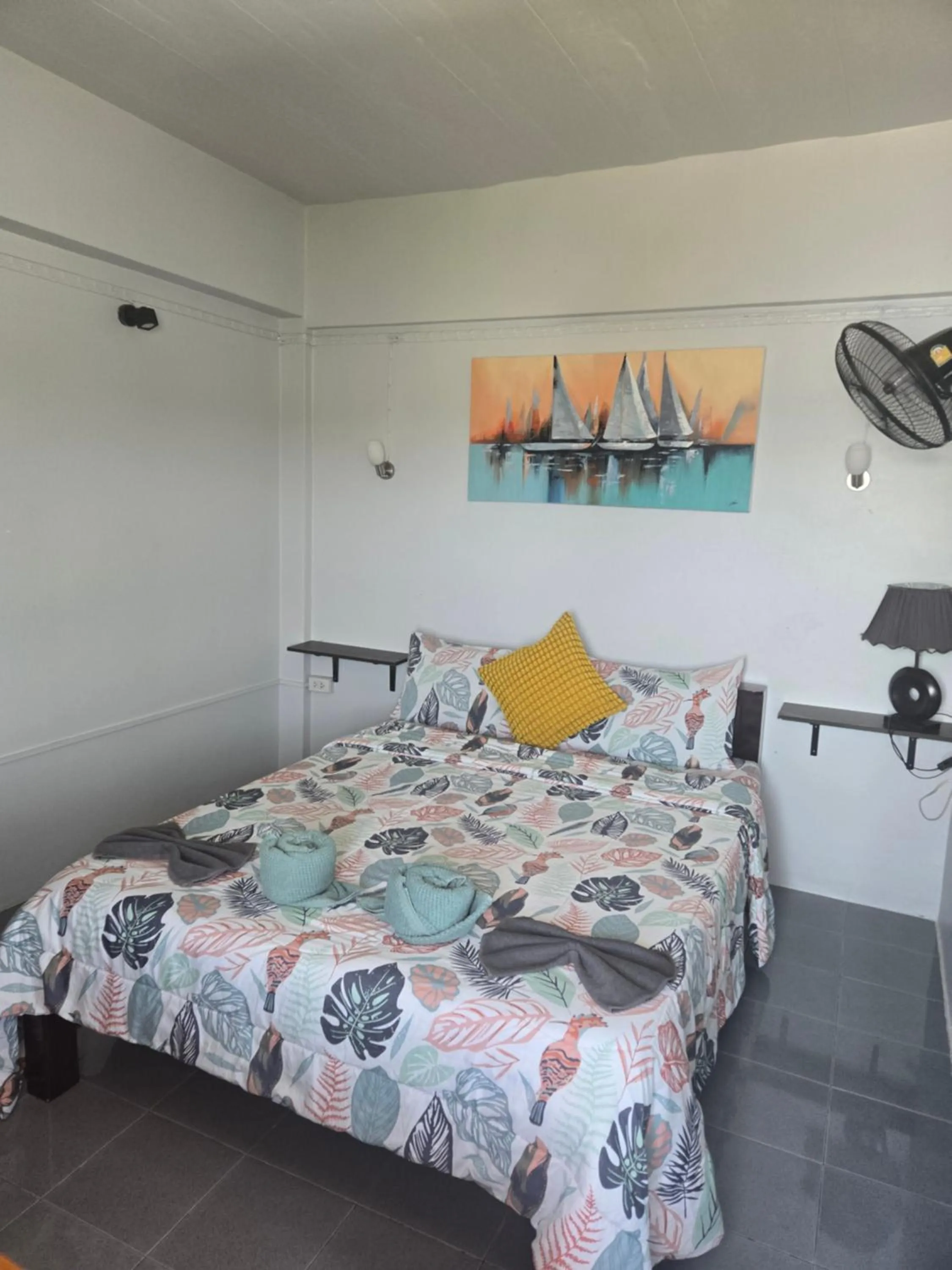 Bed in Funky Crab The River