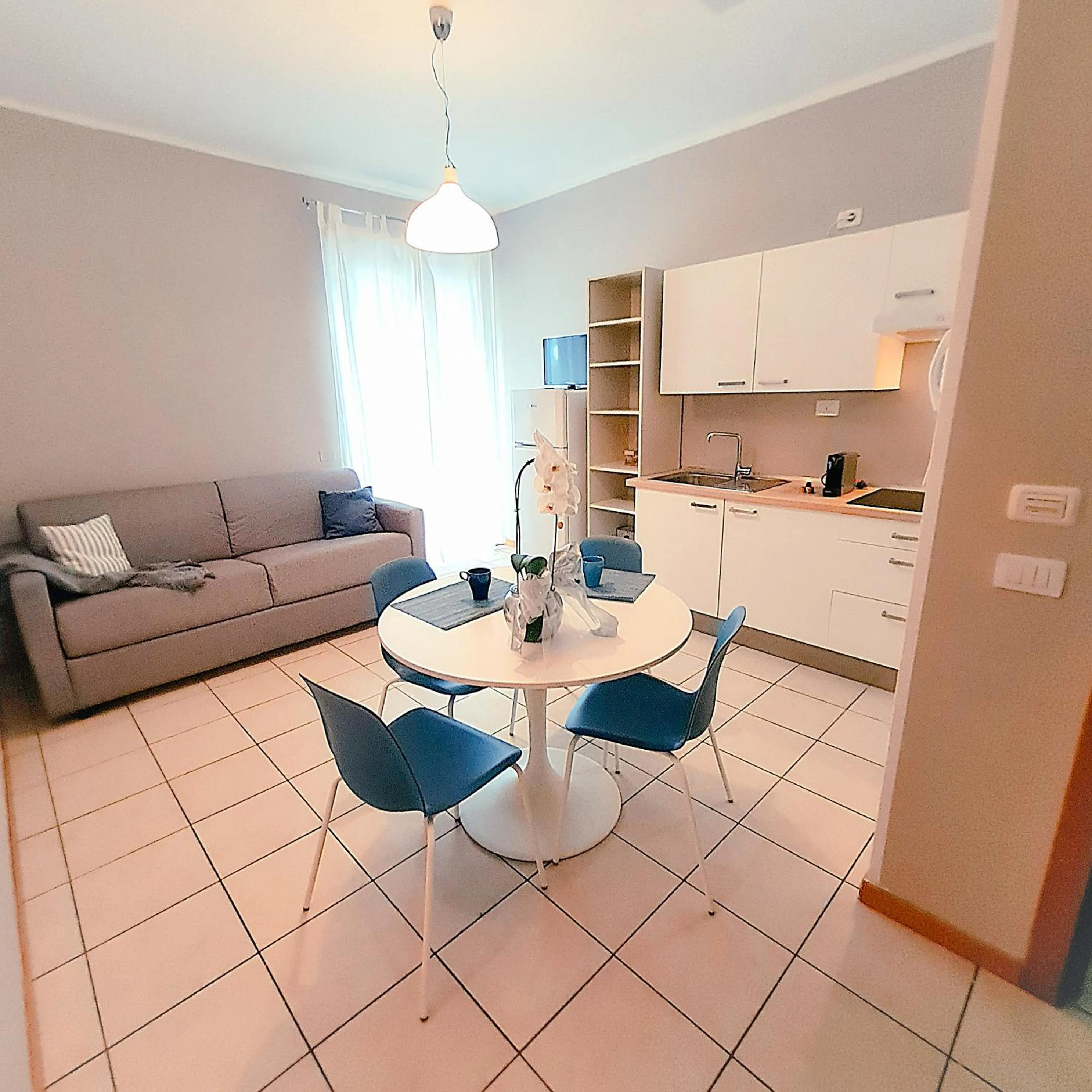 Kitchen or kitchenette in Residence Marittimo Riccione