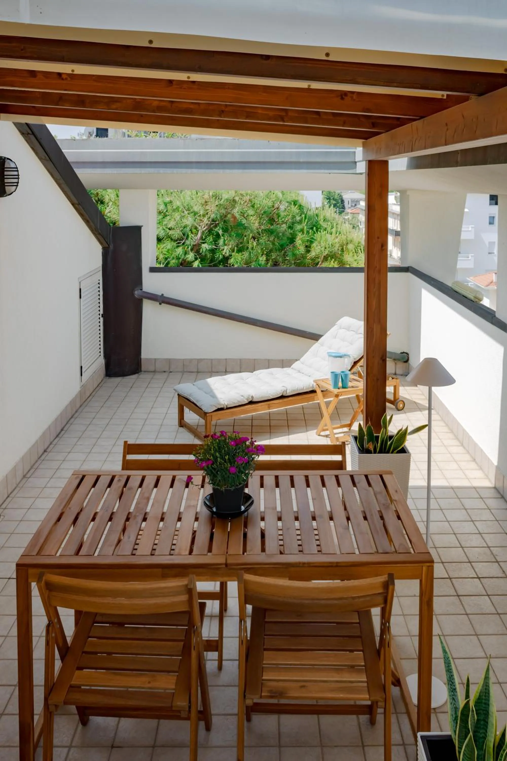 Balcony/Terrace in Residence Marittimo Riccione