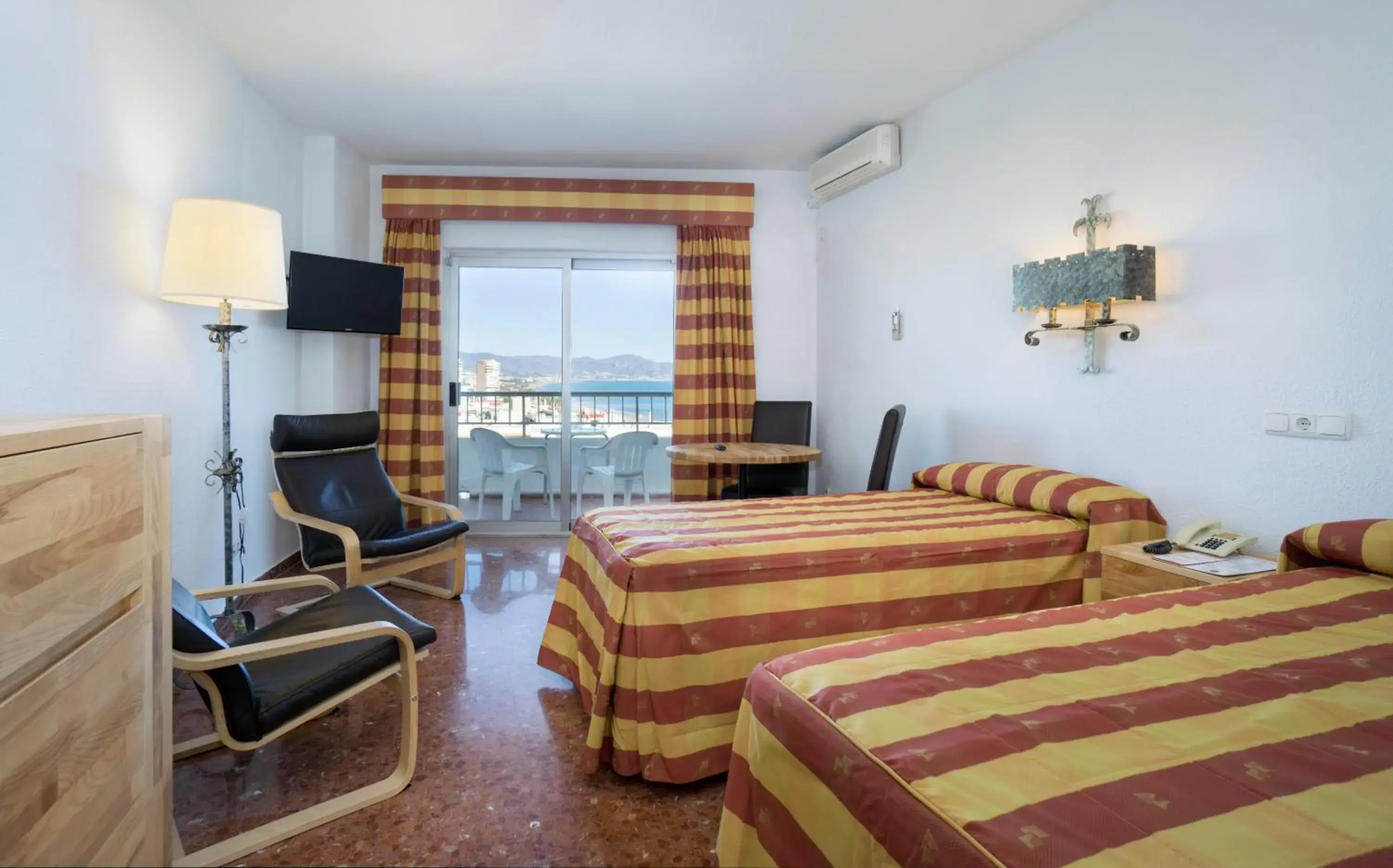 Photo of the whole room, Bed in Hotel Apartamentos Bajondillo Photo of the whole room, Bed in Hotel Apartamentos Bajondillo