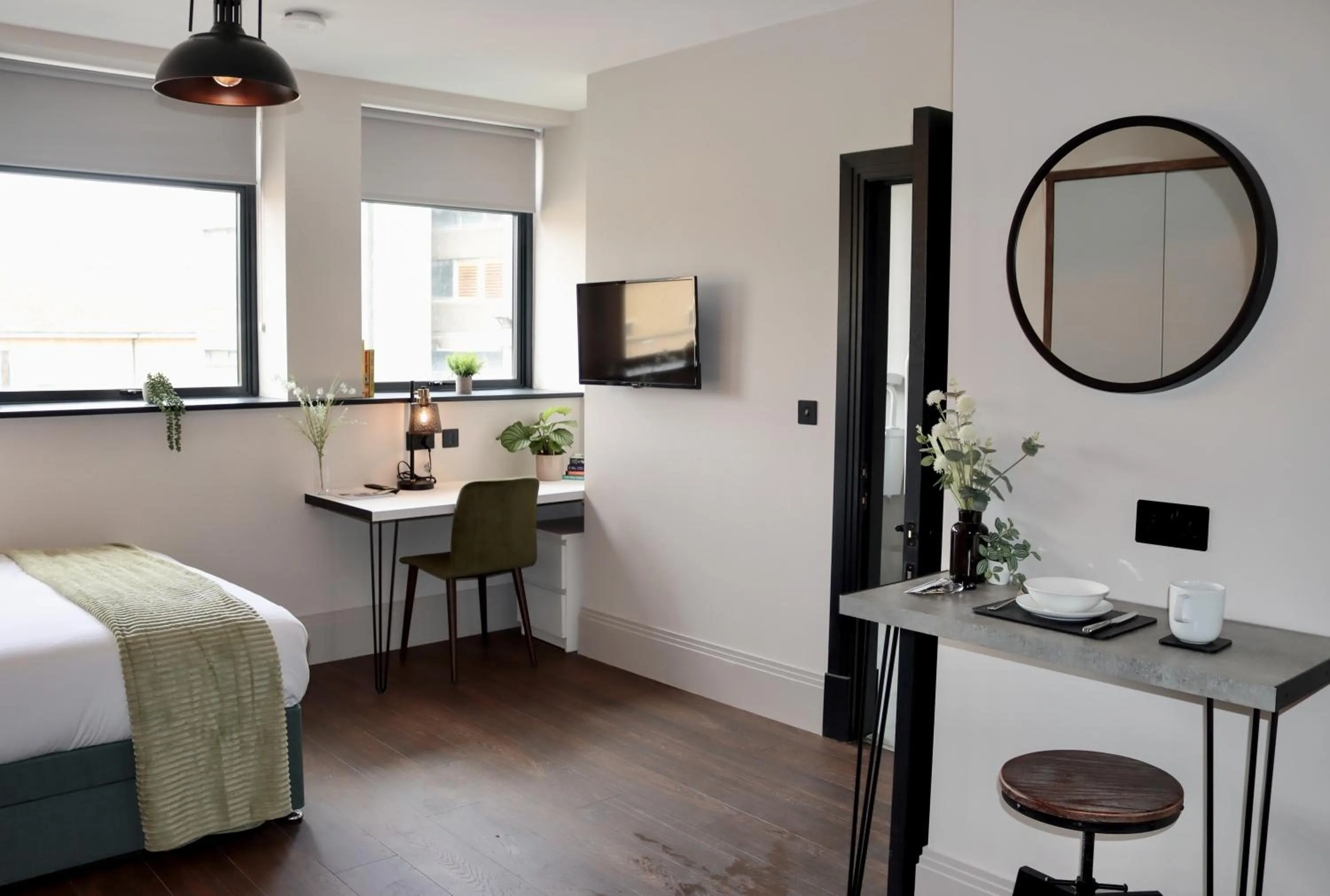 TV and multimedia, Bed in Vive Hotel