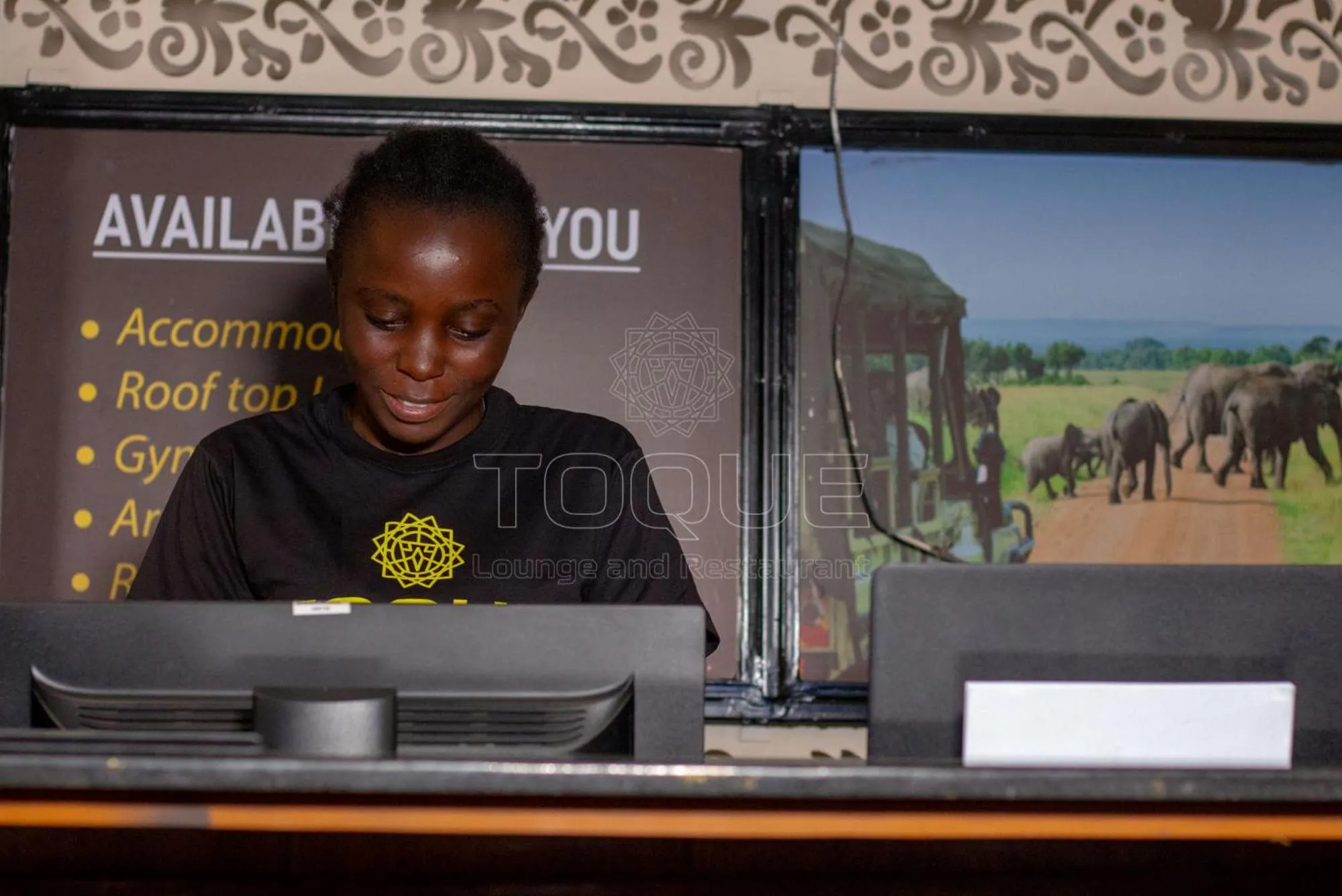 People in Toque Hotel