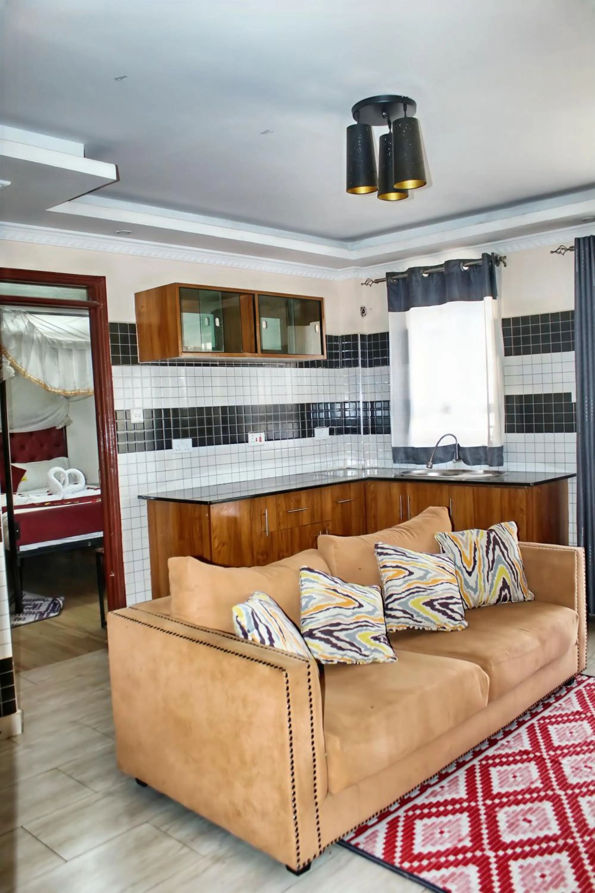 Kitchen or kitchenette in Toque Hotel