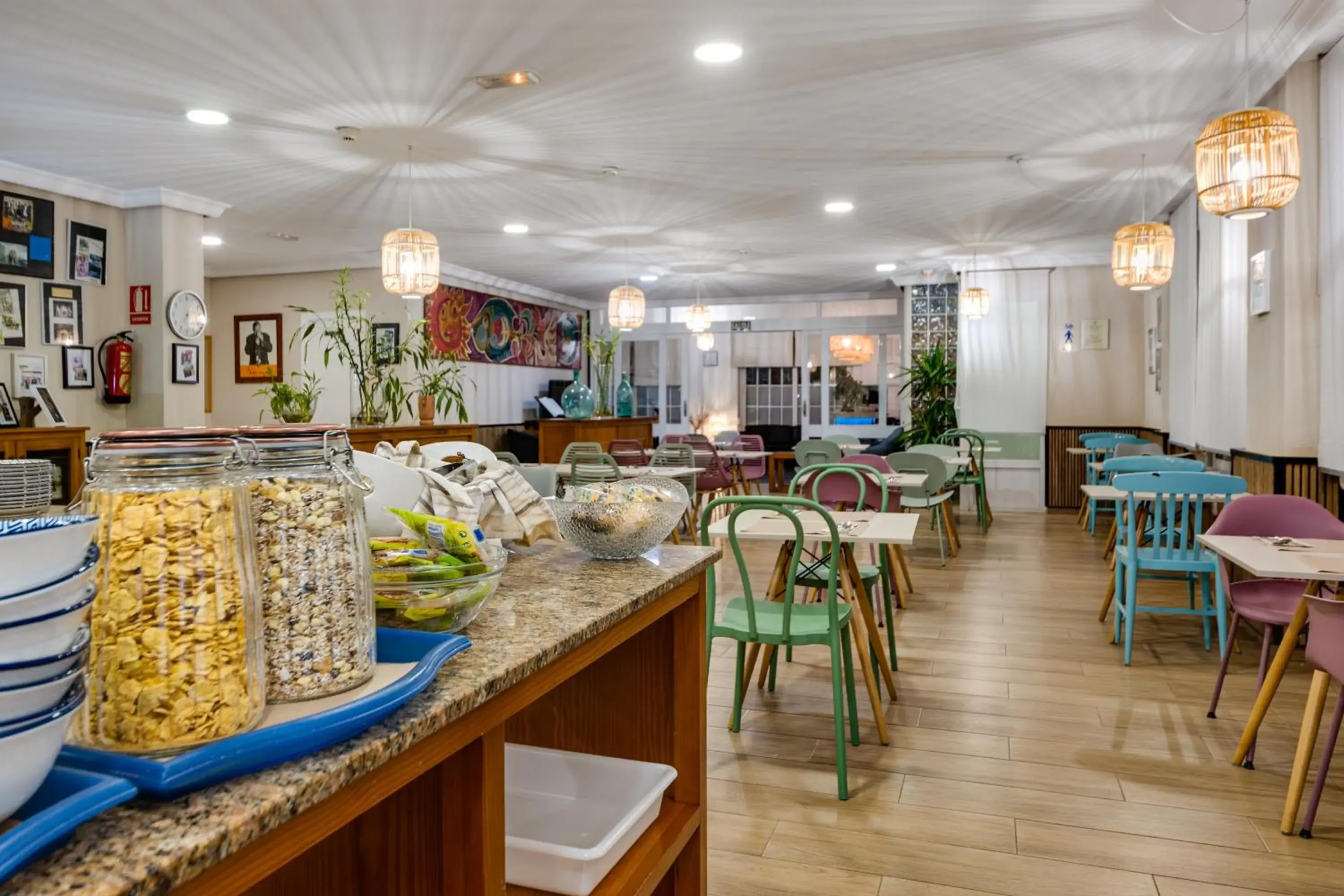 Buffet breakfast in Hotel Madrid Buffet breakfast in Hotel Madrid