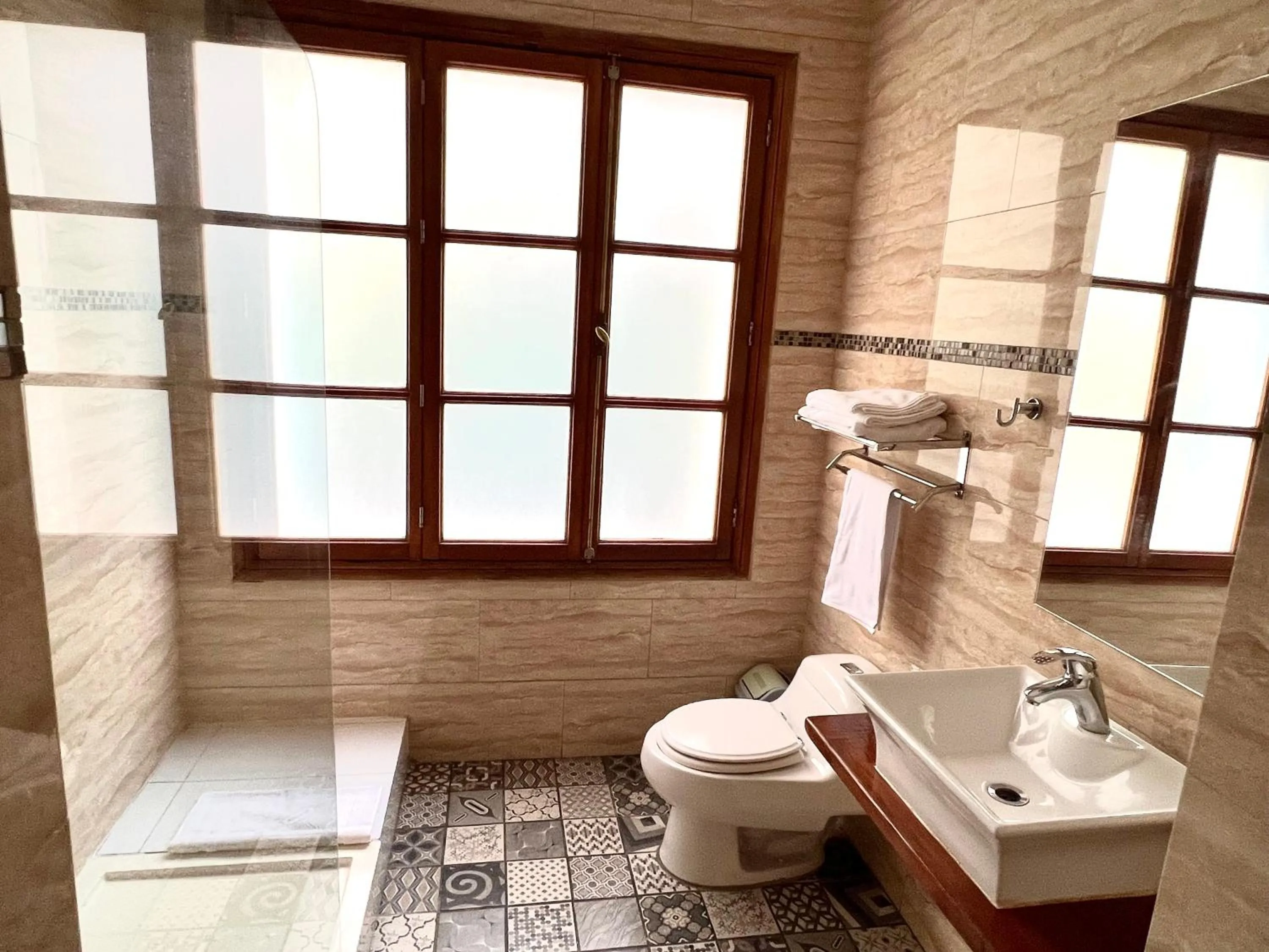 Shower in Hotel Boutique Casa Noble