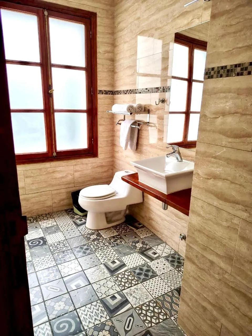 Shower in Hotel Boutique Casa Noble