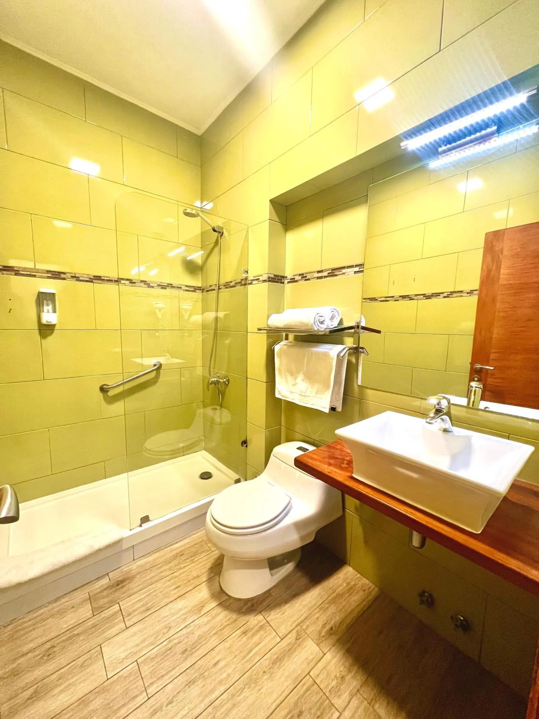 Shower in Hotel Boutique Casa Noble