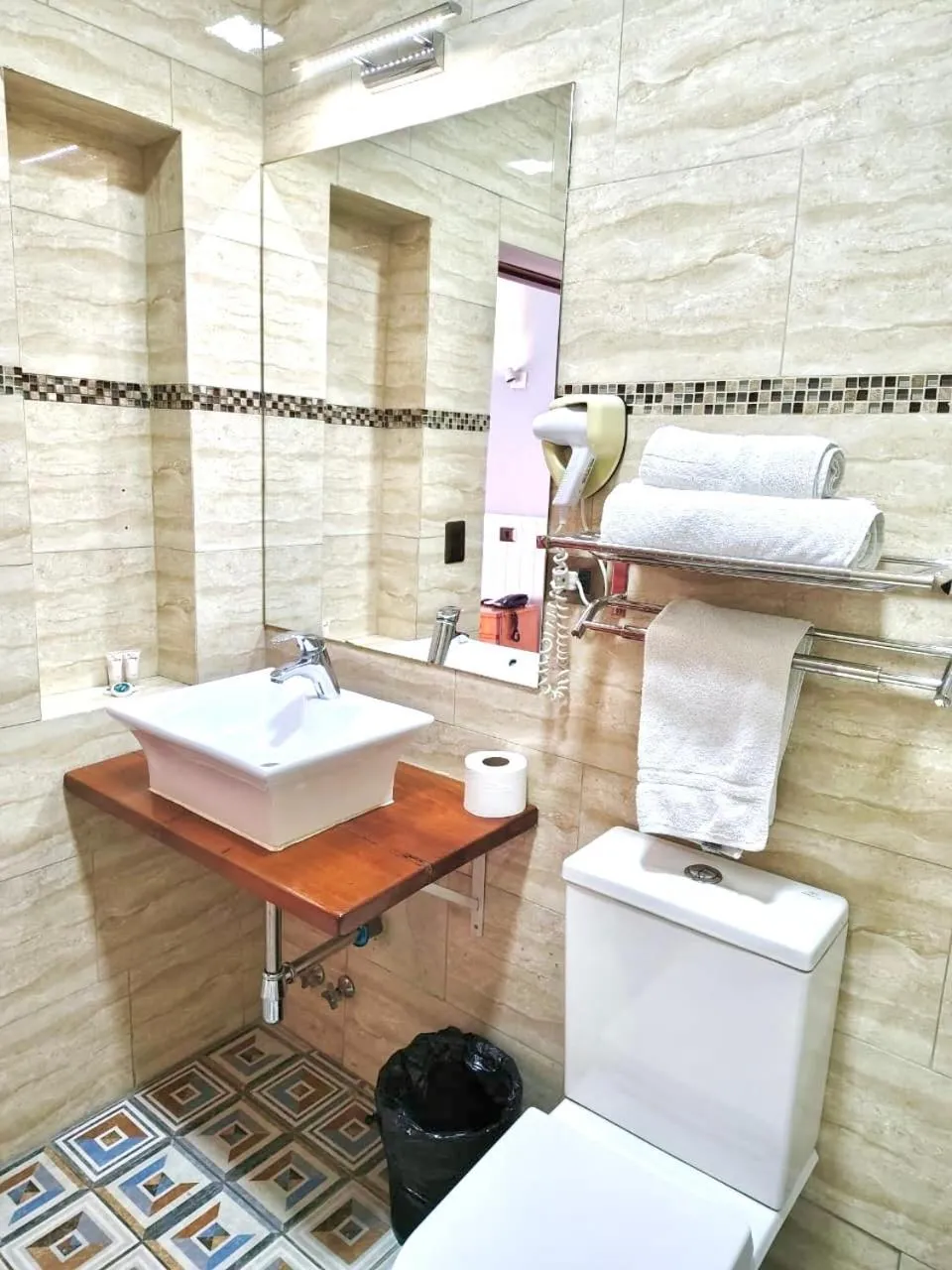 Toilet in Hotel Boutique Casa Noble