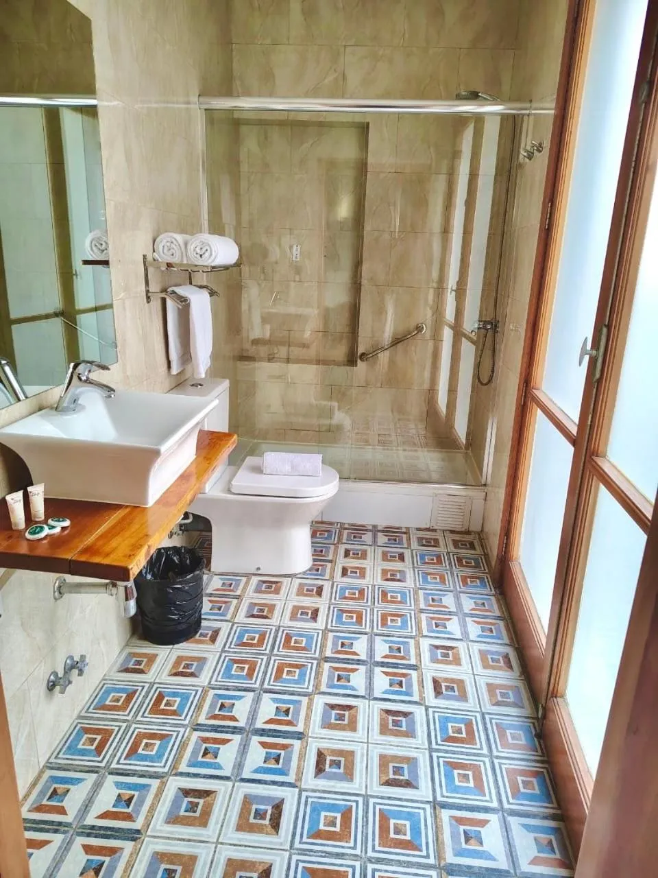 Shower in Hotel Boutique Casa Noble