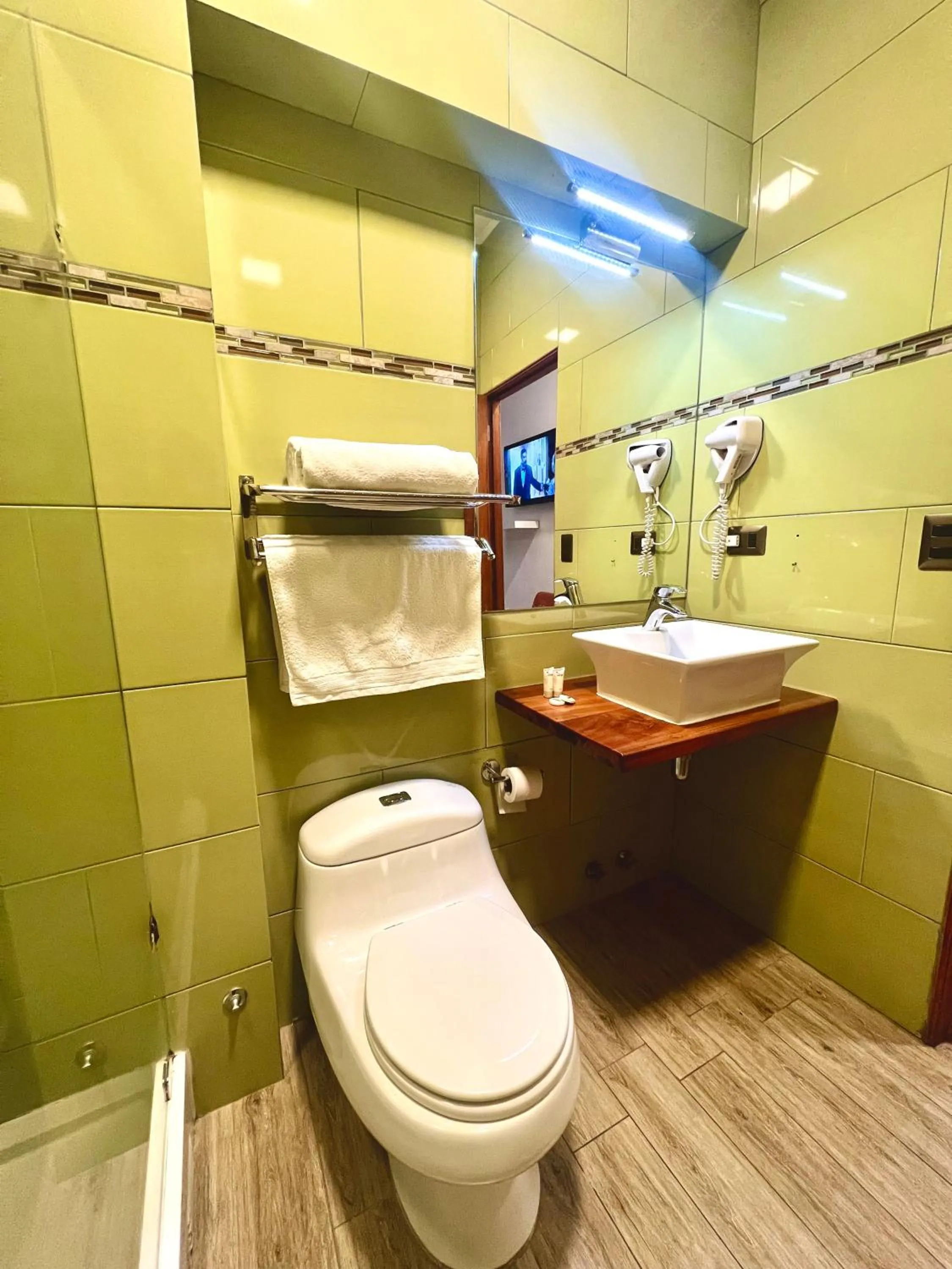 Shower in Hotel Boutique Casa Noble