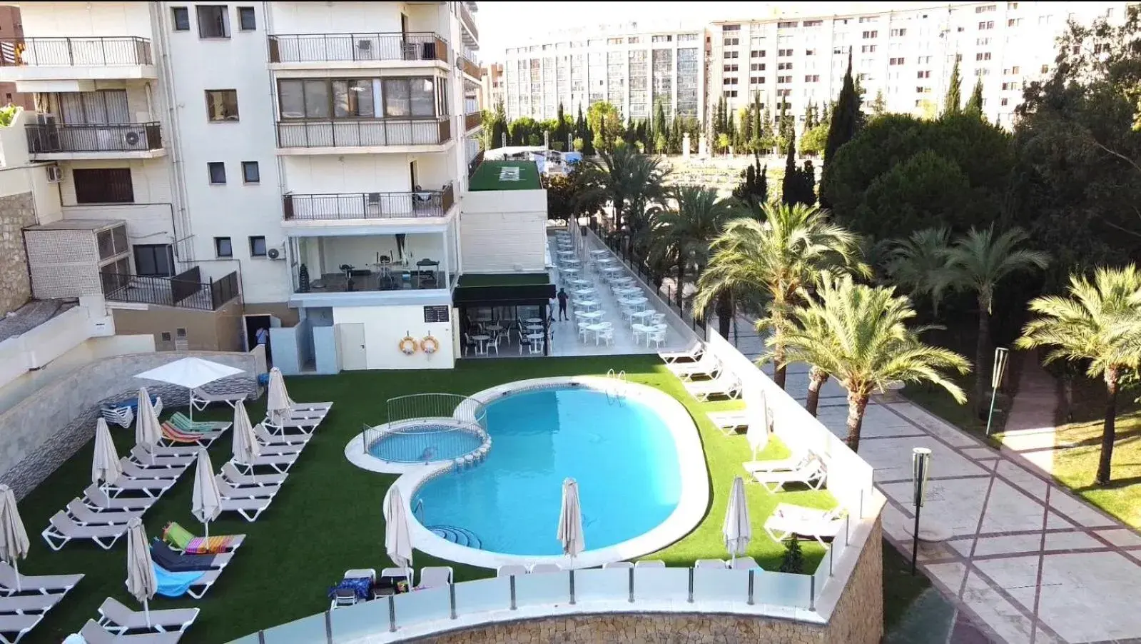 Pool view in Prince Park Pool view in Prince Park