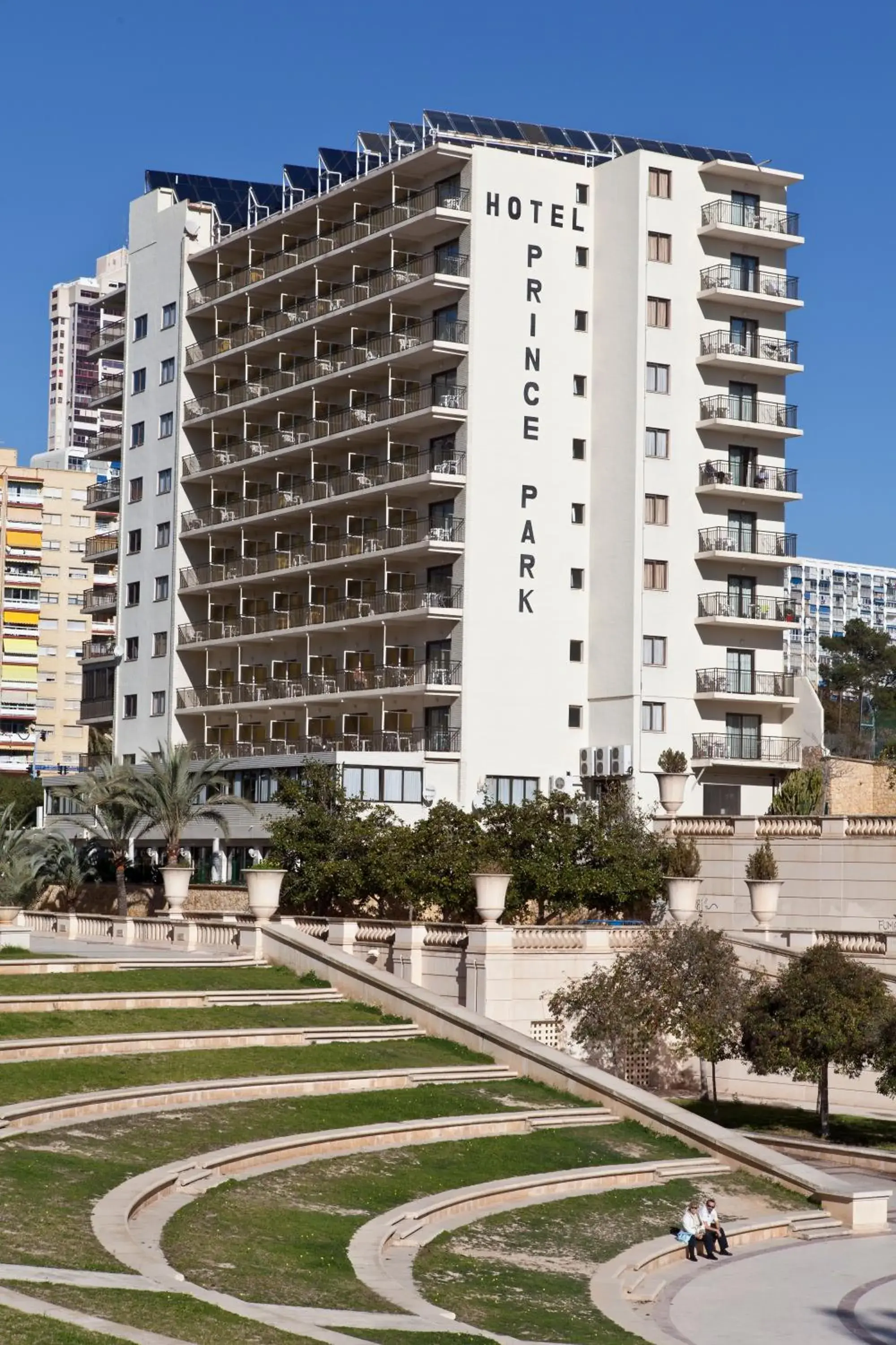 Bird's eye view in Prince Park Bird's eye view in Prince Park