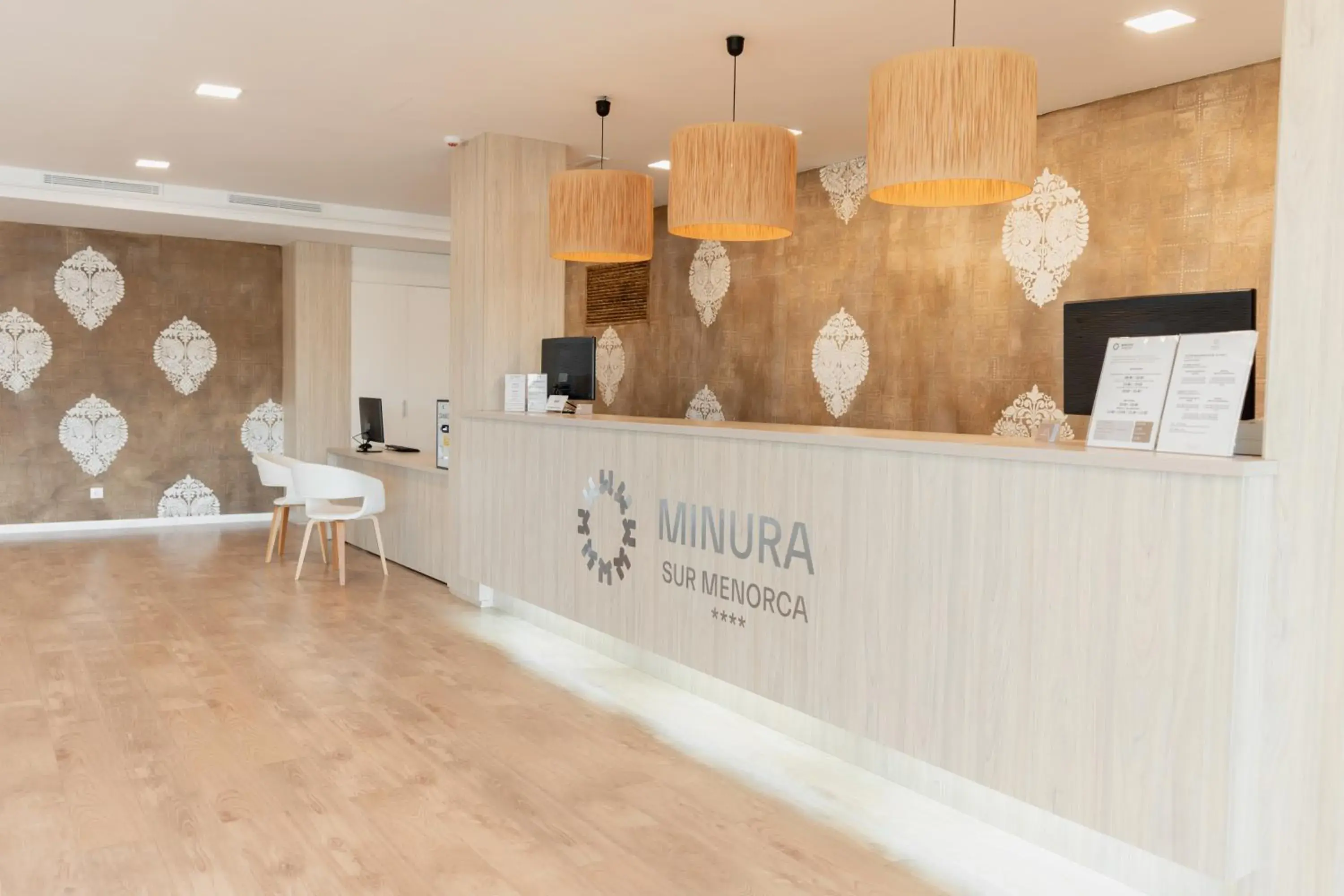 Lobby or reception in Minura Sur Menorca Lobby or reception in Minura Sur Menorca