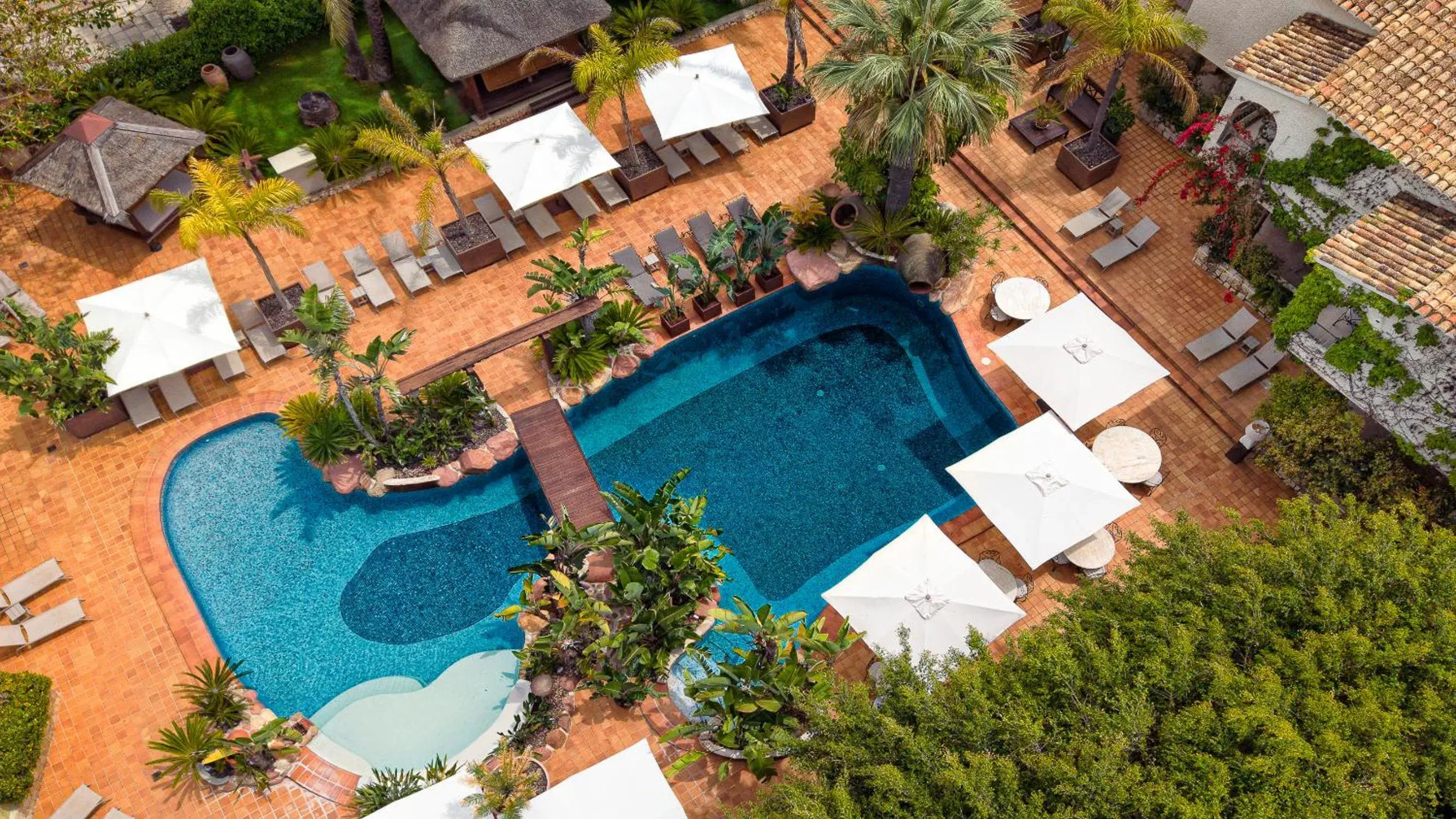 Pool view in SWISS MORAIRA HOTEL & SPA - Adults only Pool view in SWISS MORAIRA HOTEL & SPA - Adults only