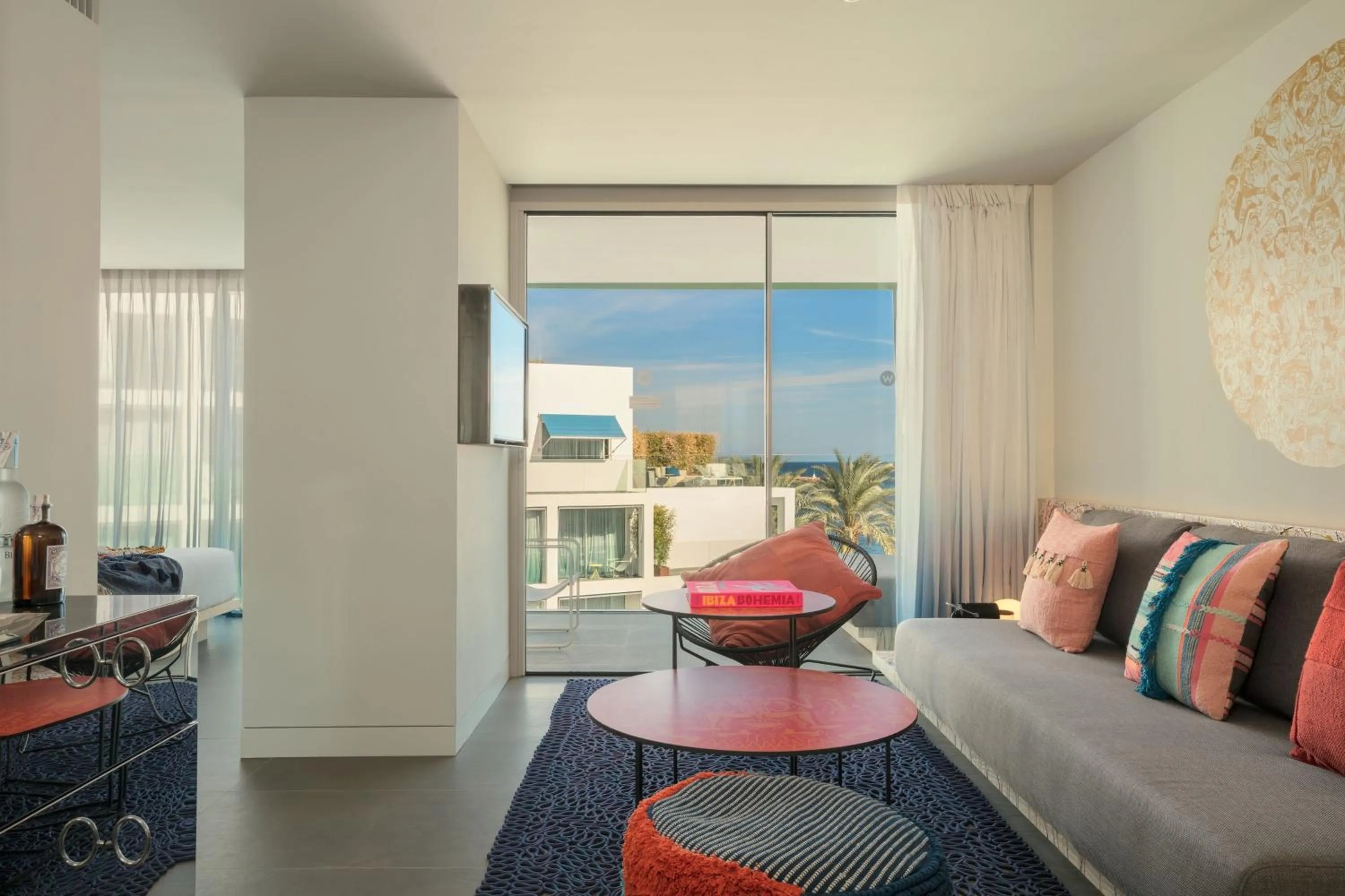 Photo of the whole room in W Ibiza