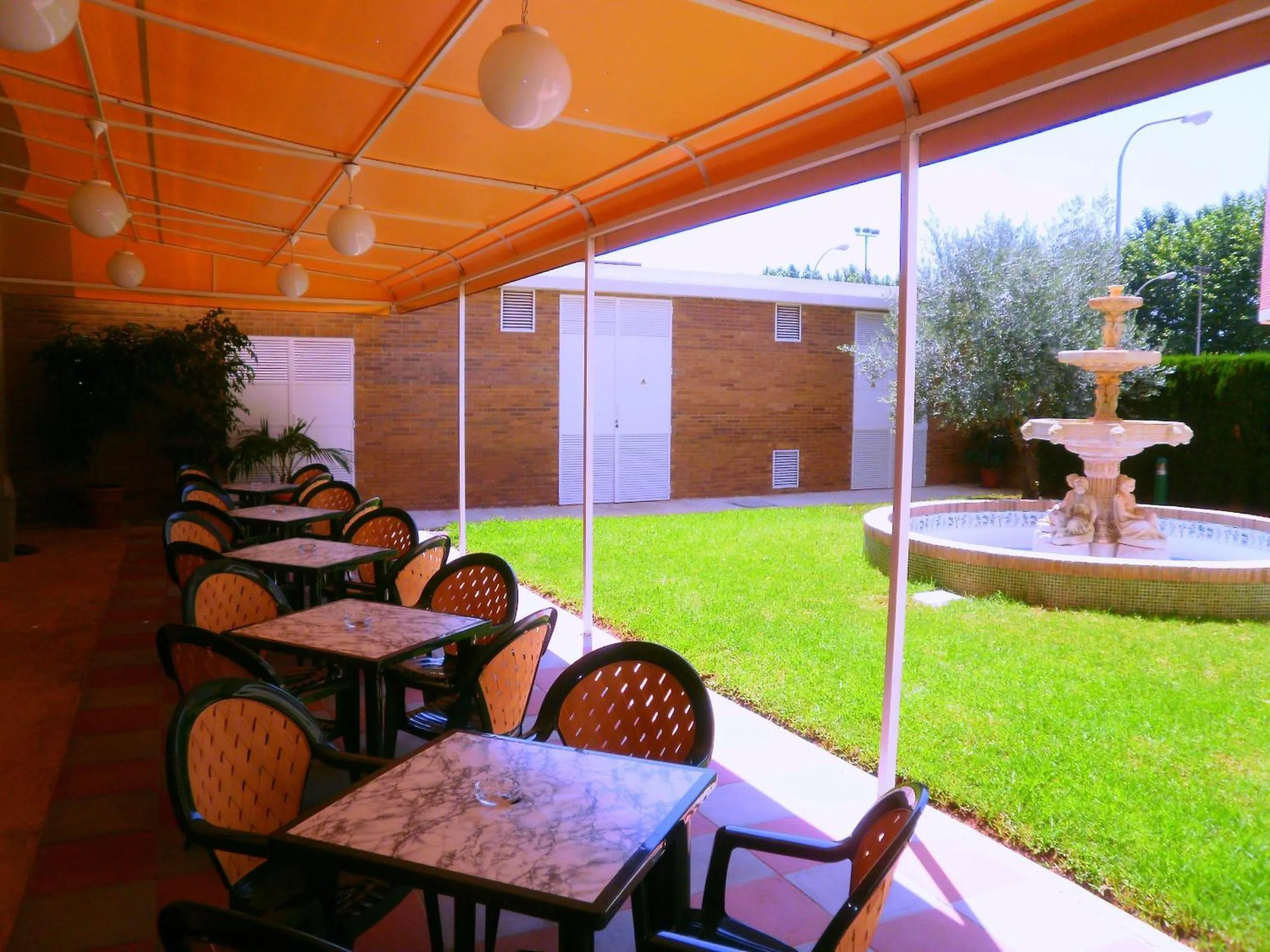 Garden in Hotel Bartos