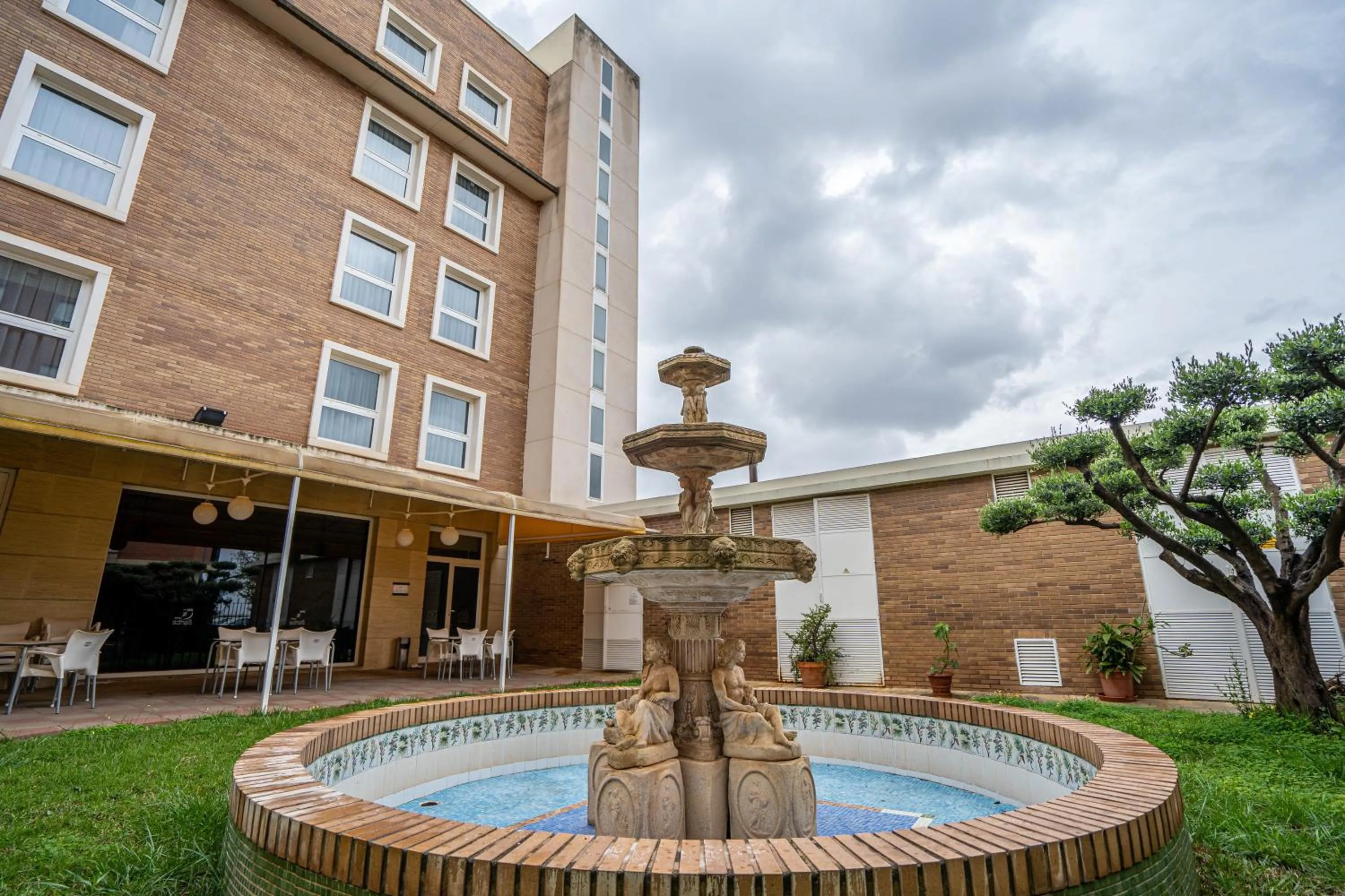 Patio in Hotel Bartos