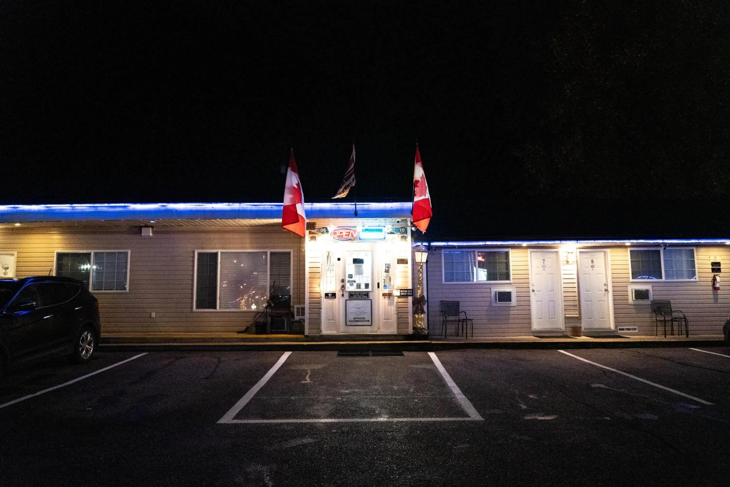 Property building in Mountain View Hope Motel