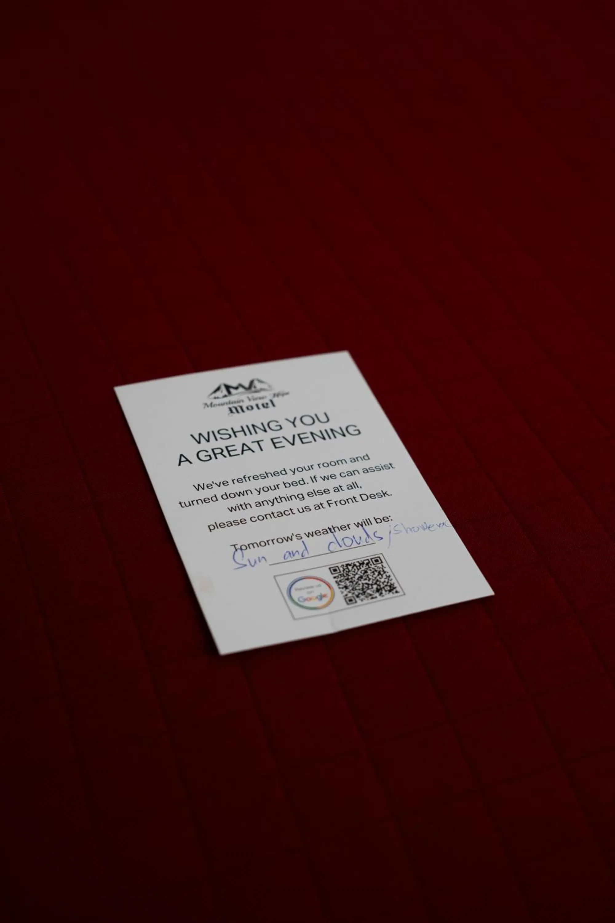 Mountain View Hope Motel