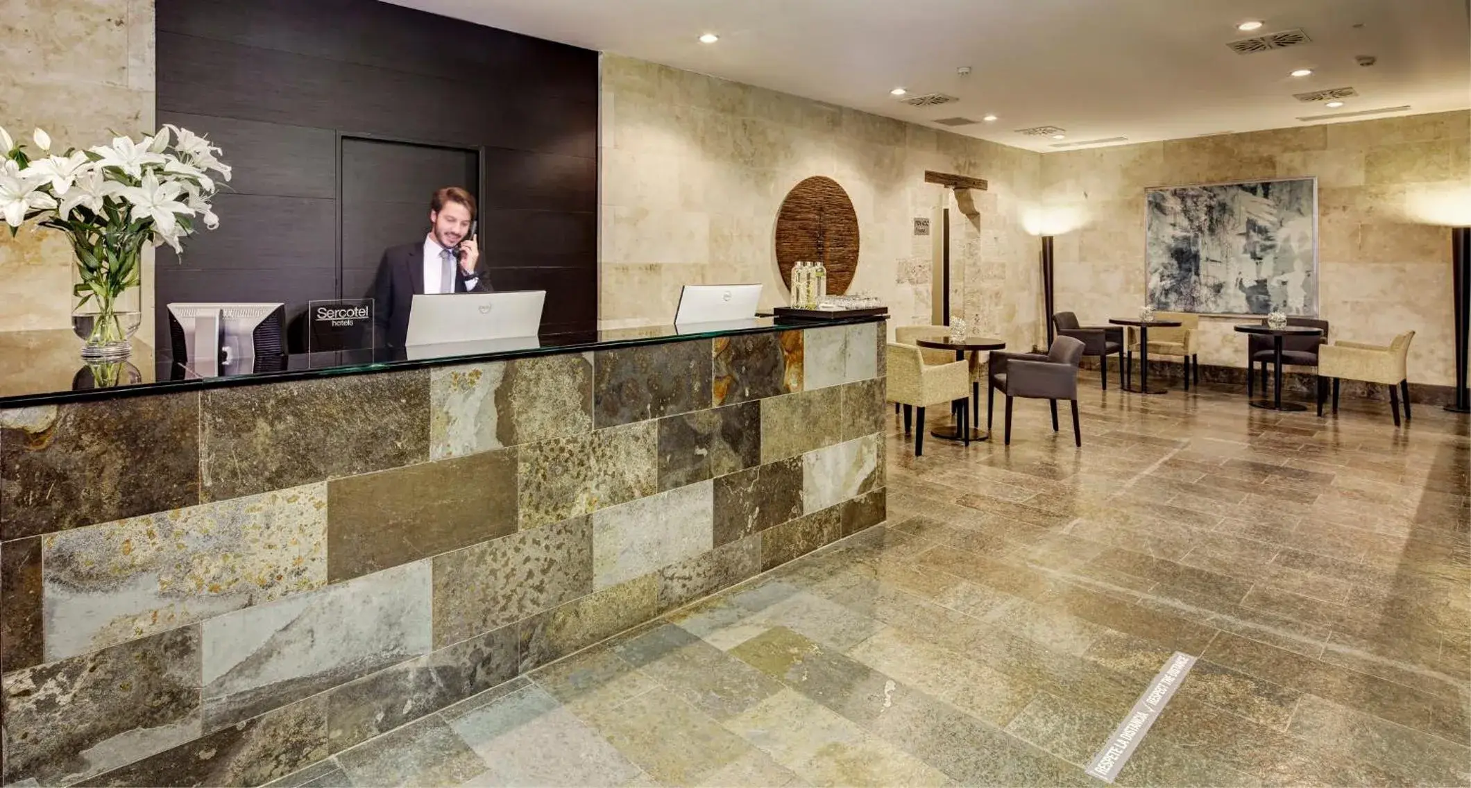 Lobby or reception in Sercotel Puerta de la Catedral Lobby or reception in Sercotel Puerta de la Catedral