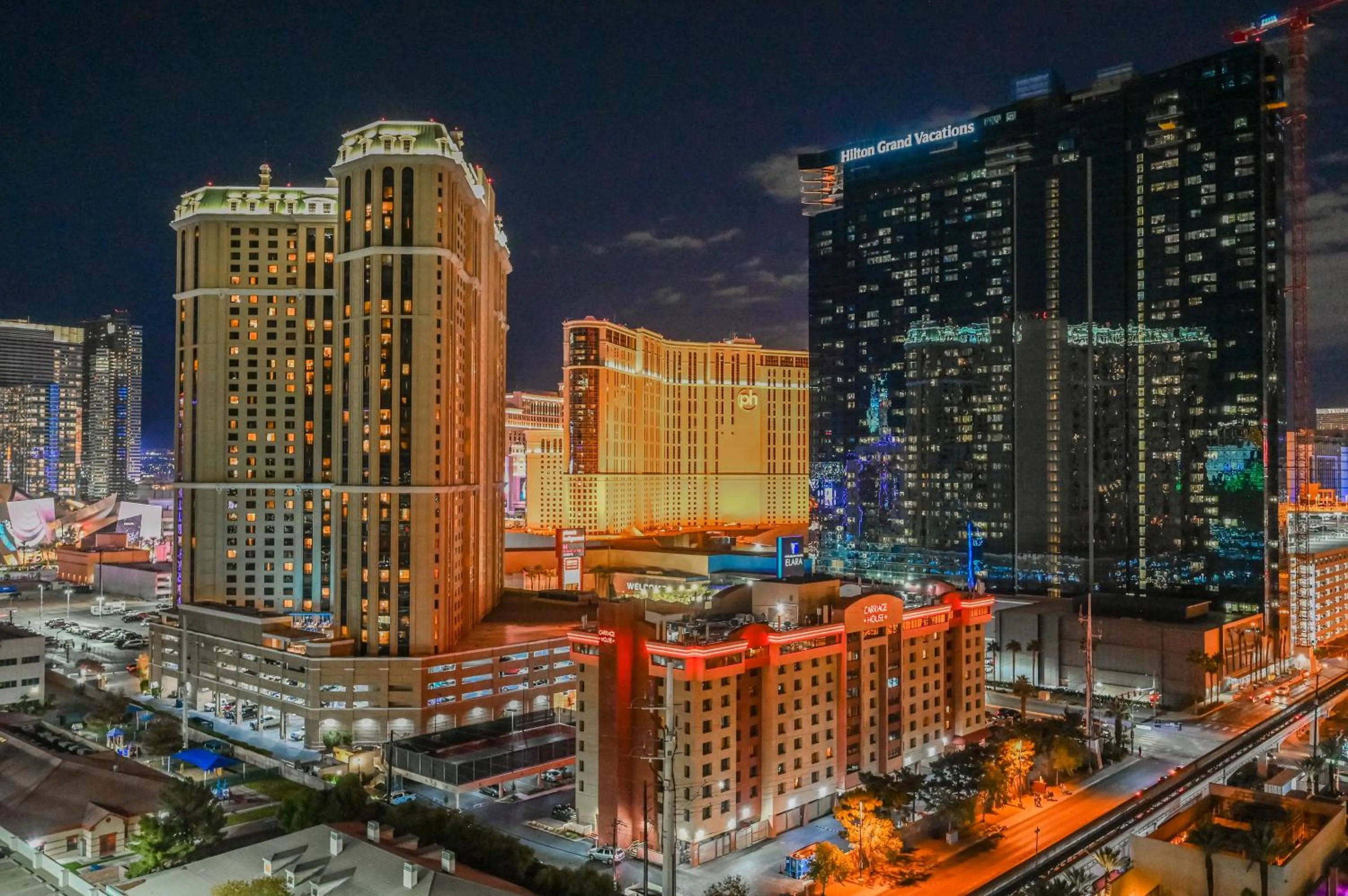 Property building in MGM Signature Towers, Balcony Suite, Strip View - NO RESORT FEES!