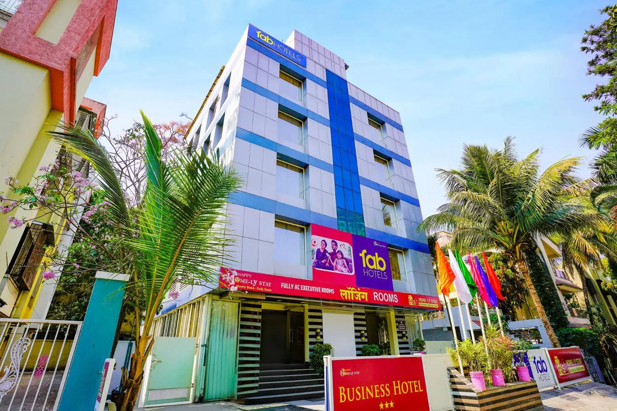 Facade/entrance in FabHotel Happy Homely Stay - Airport road Facade/entrance in FabHotel Happy Homely Stay - Airport road