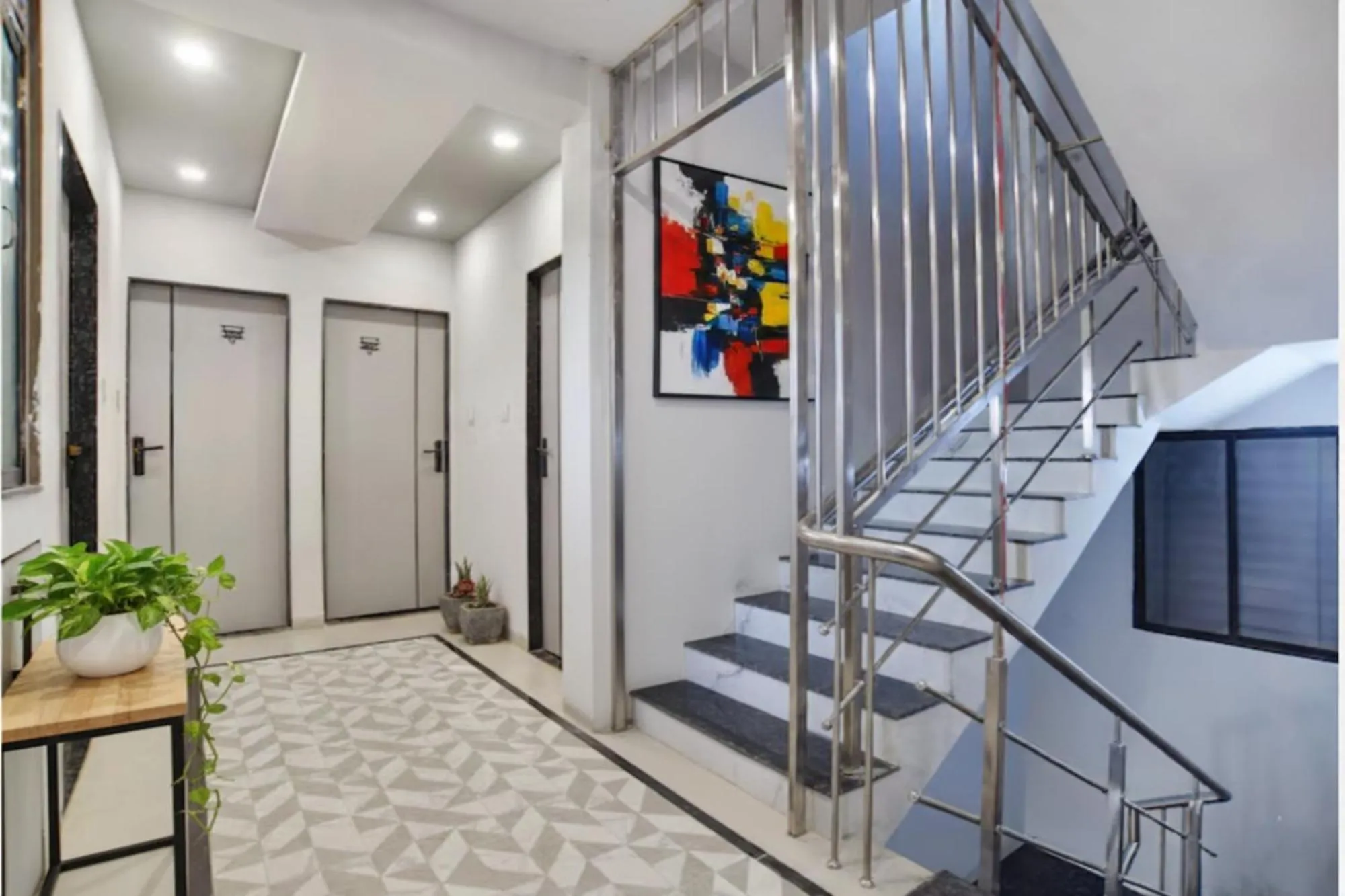 Lobby or reception in Fabhotel Grand Blue