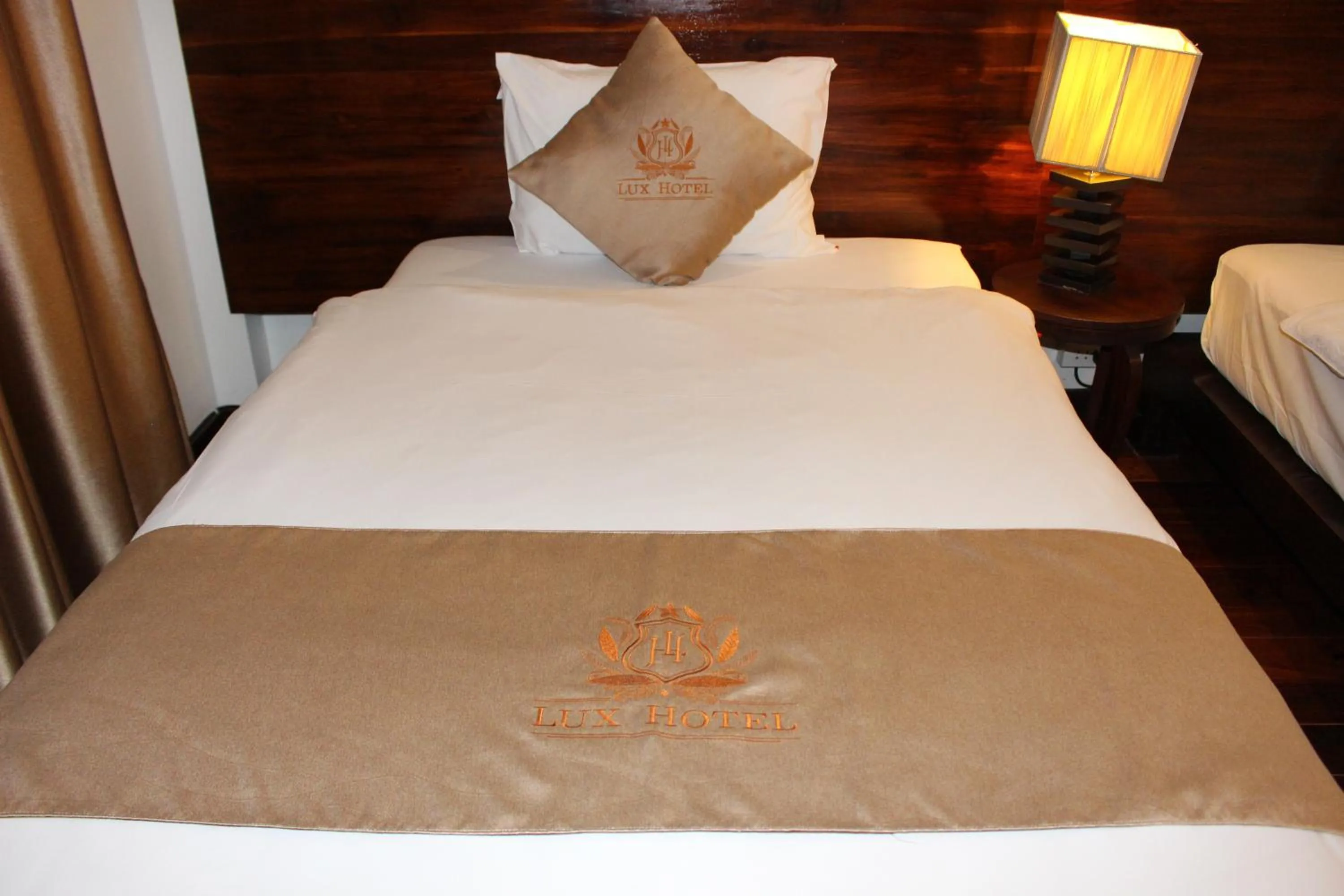 Bed in Lux Hotel