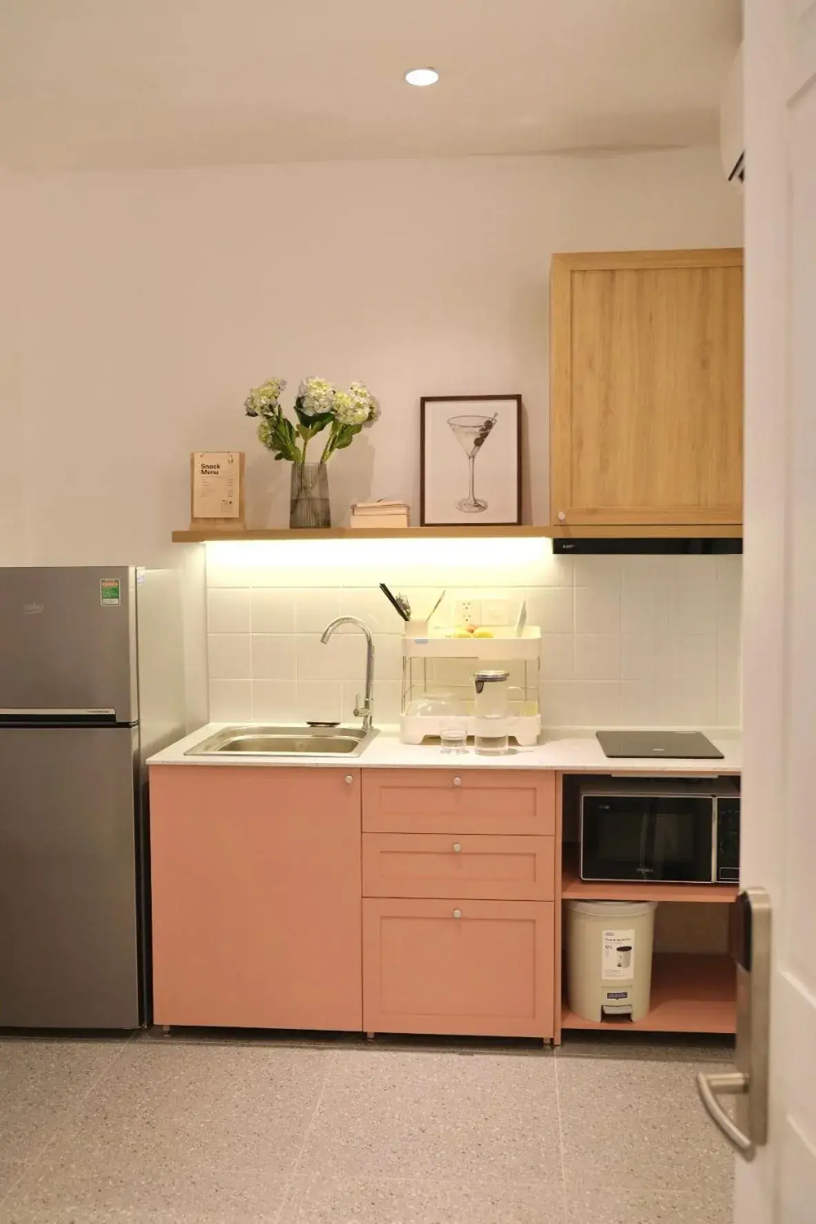 Kitchen or kitchenette in M Village Living Cao Thắng Kitchen or kitchenette in M Village Living Cao Thắng