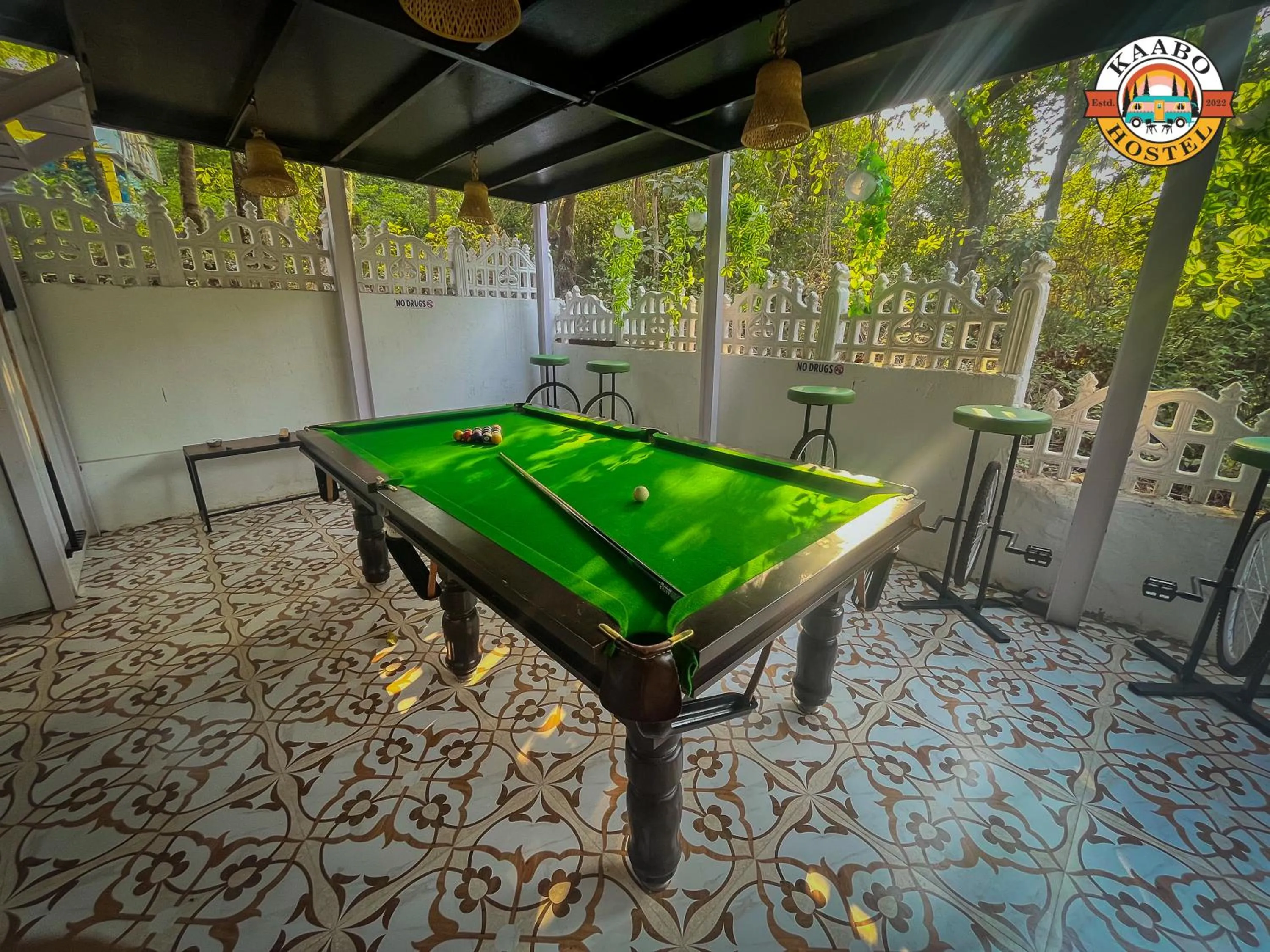 Game Room in Kaabo Hostel