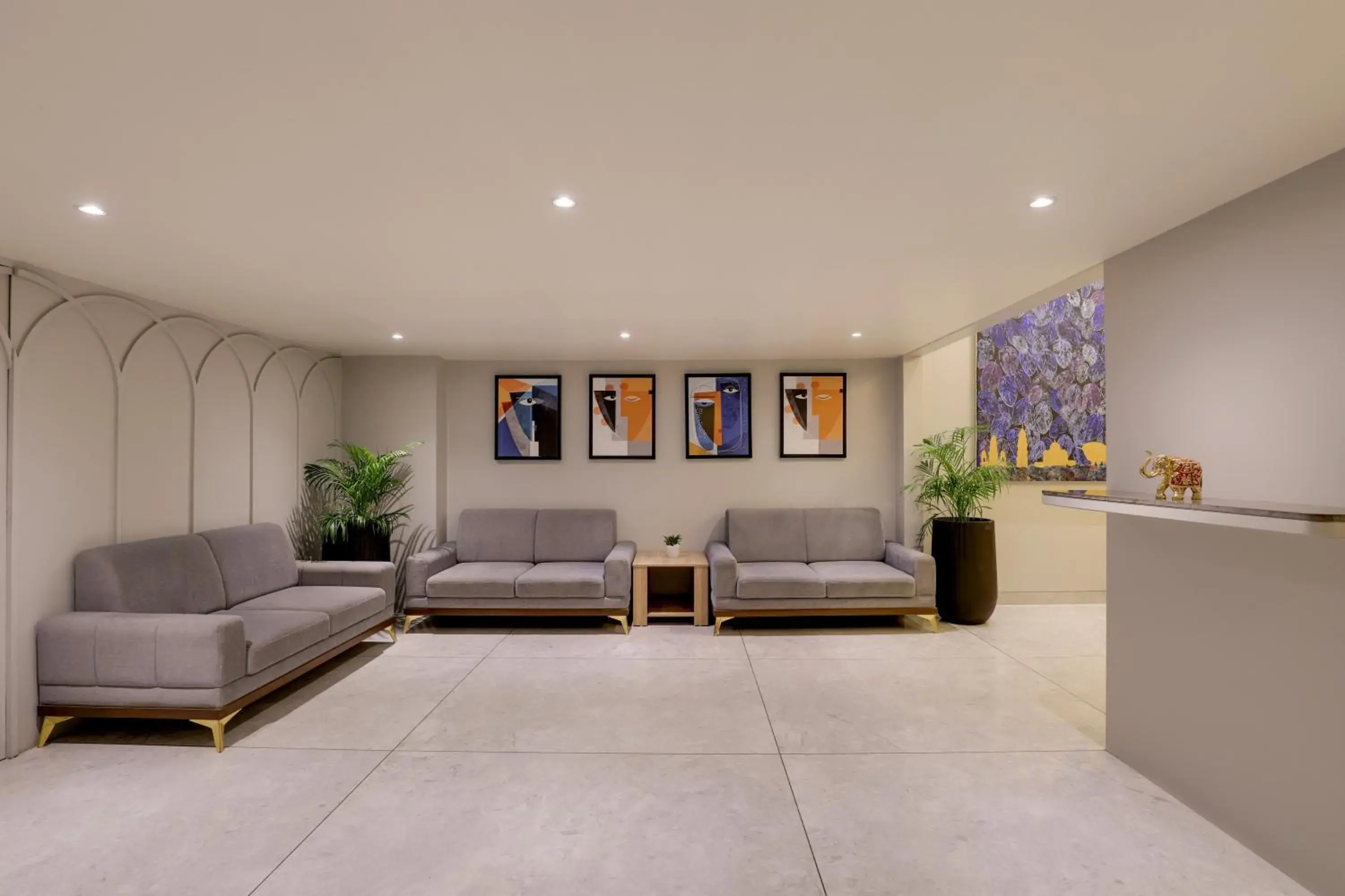 Lobby or reception in Keys Lite by Lemon Tree Hotels, Vadodara Lobby or reception in Keys Lite by Lemon Tree Hotels, Vadodara