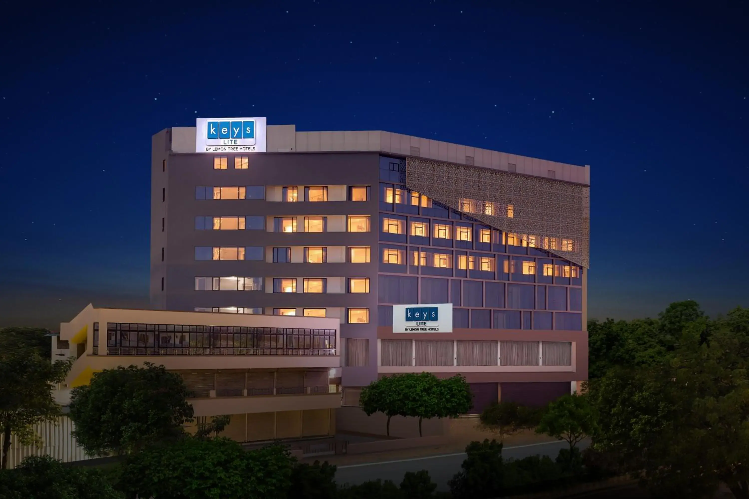 Facade/entrance in Keys Lite by Lemon Tree Hotels, Vadodara Facade/entrance in Keys Lite by Lemon Tree Hotels, Vadodara