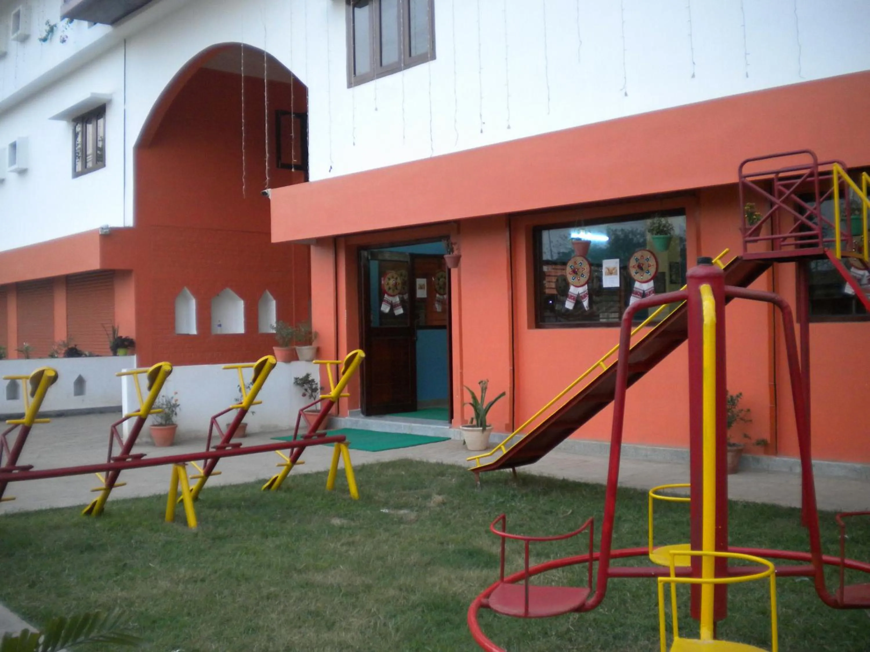 Children play ground in Rains Inn Eco Hotel
