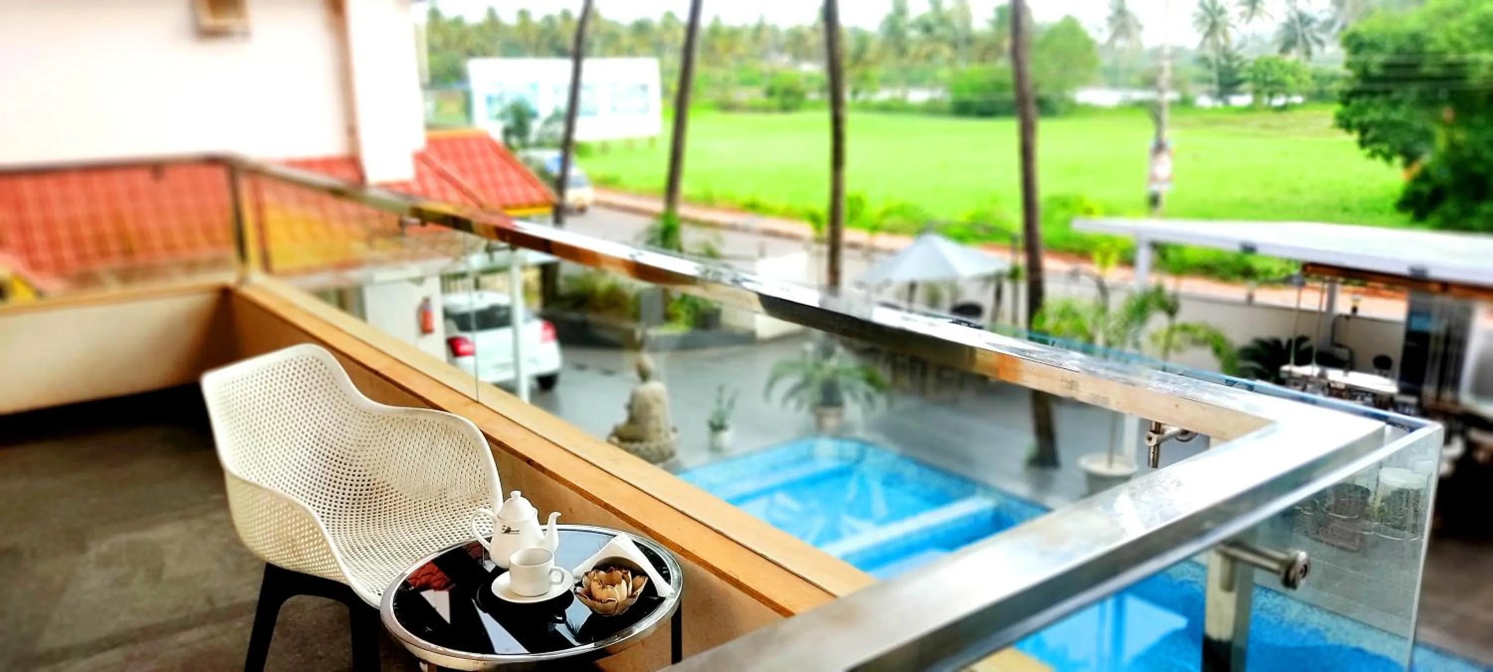 Balcony/Terrace in Hotel Goa Continental - Baga