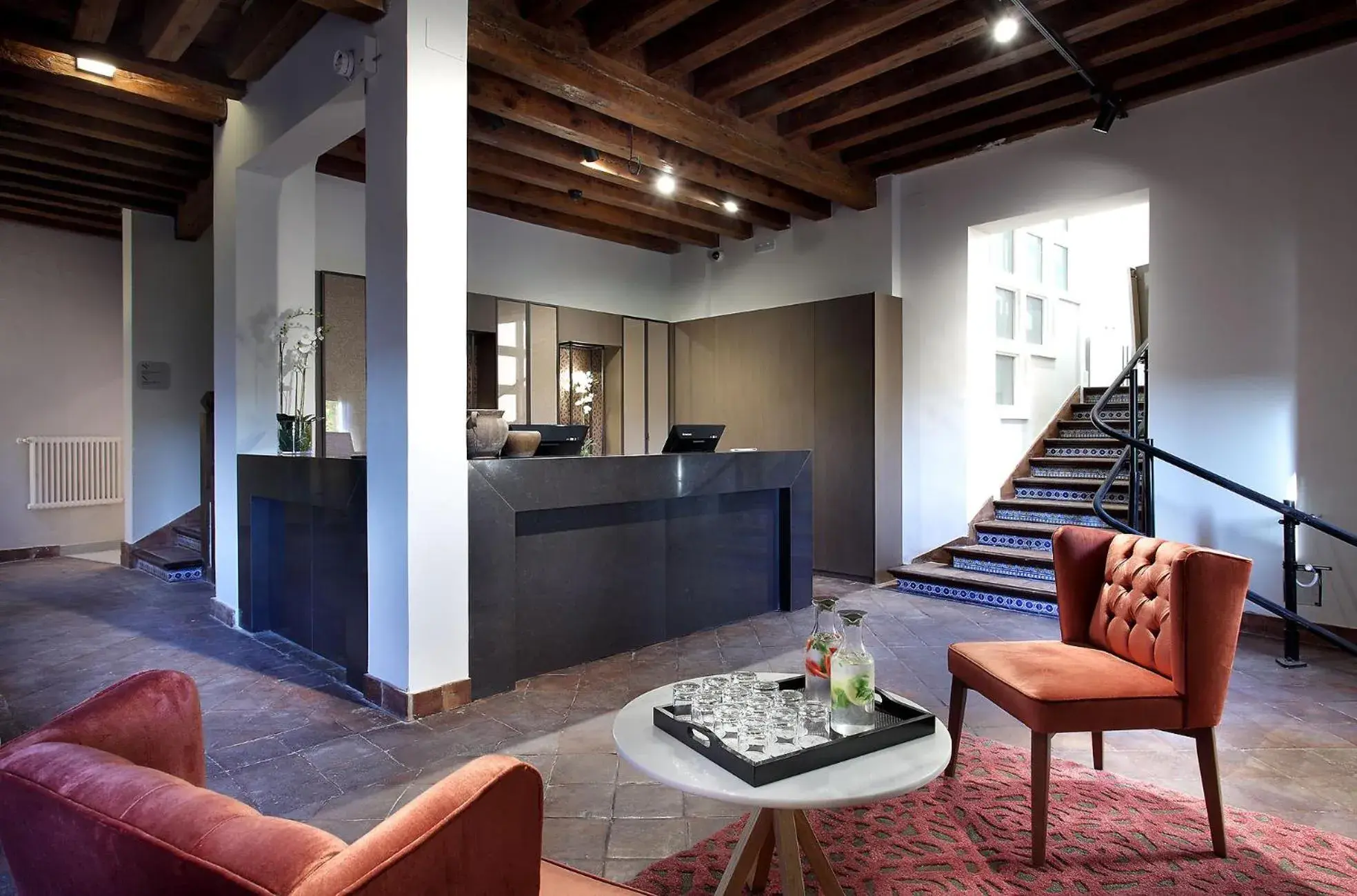 Lobby or reception in Exe Casa de Los Linajes Lobby or reception in Exe Casa de Los Linajes