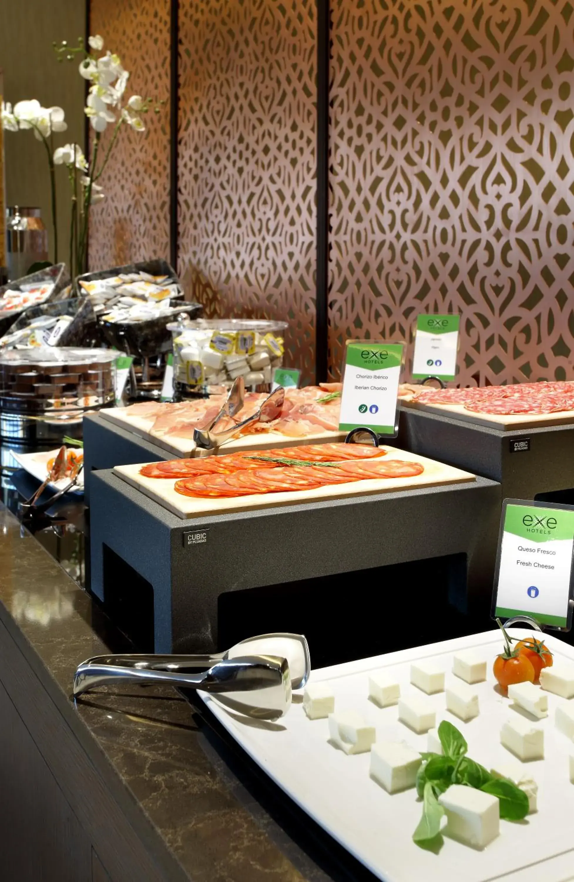 Buffet breakfast in Exe Casa de Los Linajes Buffet breakfast in Exe Casa de Los Linajes