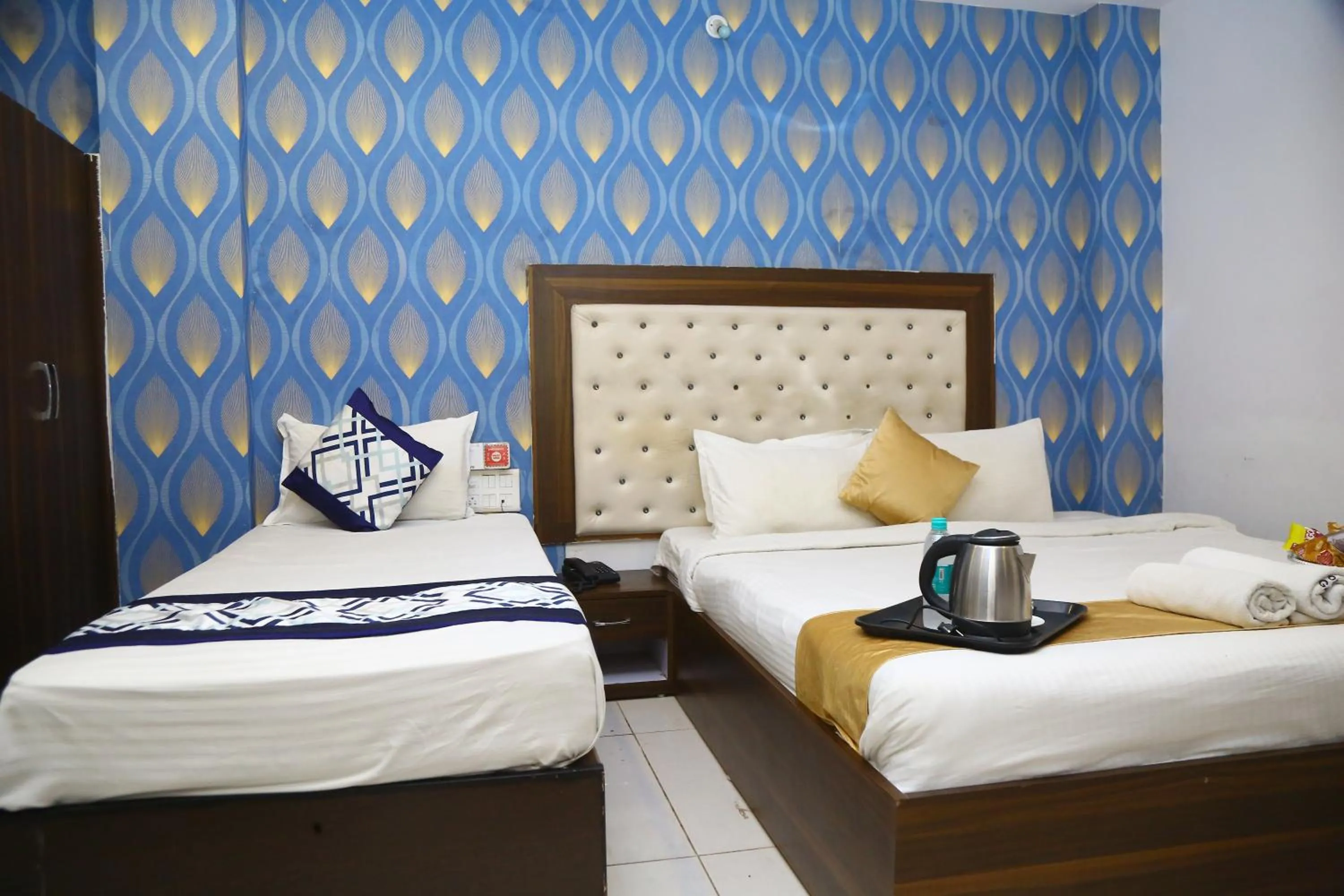 Bed in Hotel MN Grand Shamshabad Airport Zone Hyderabad