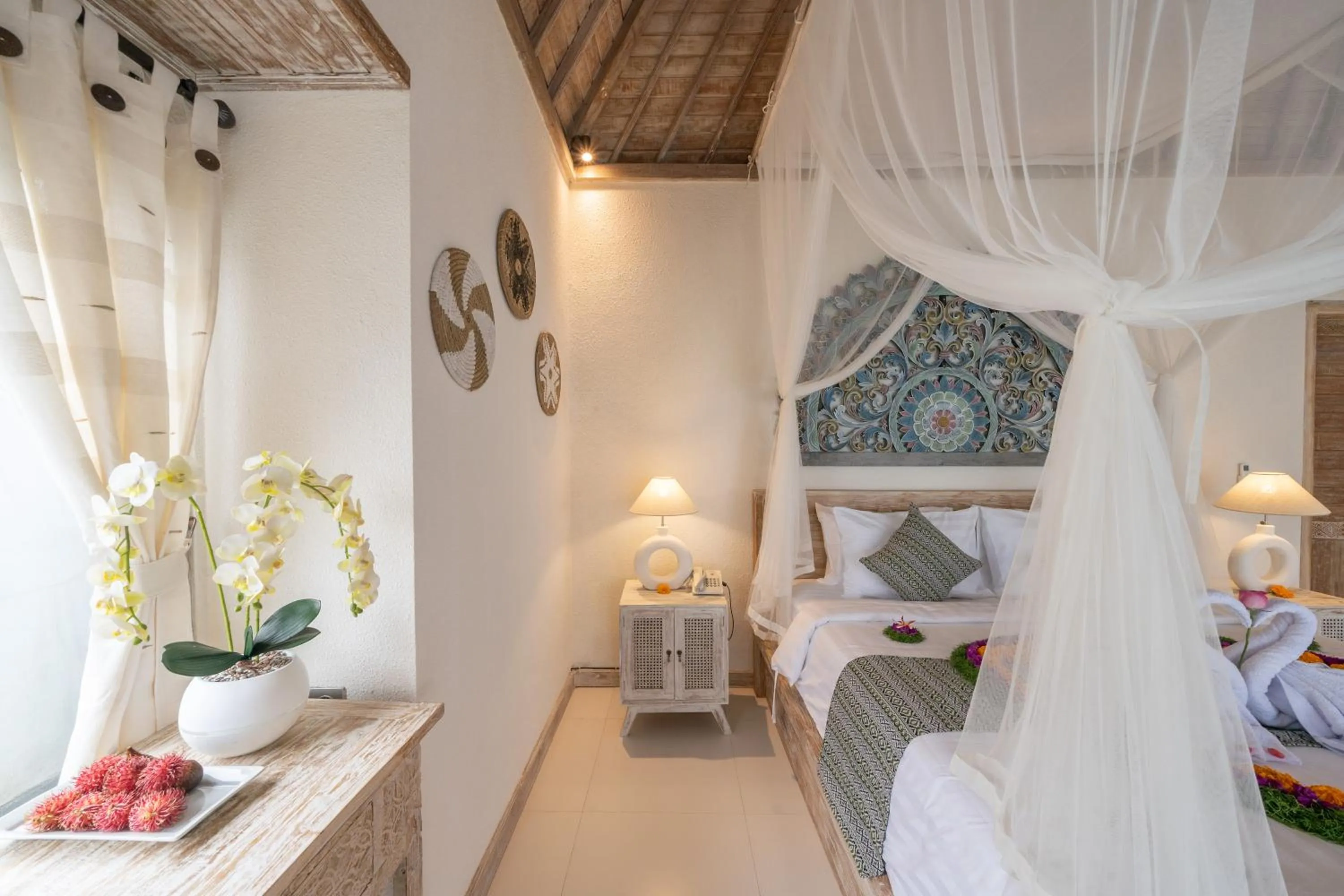 Bed in Amaya Sebatu Villa