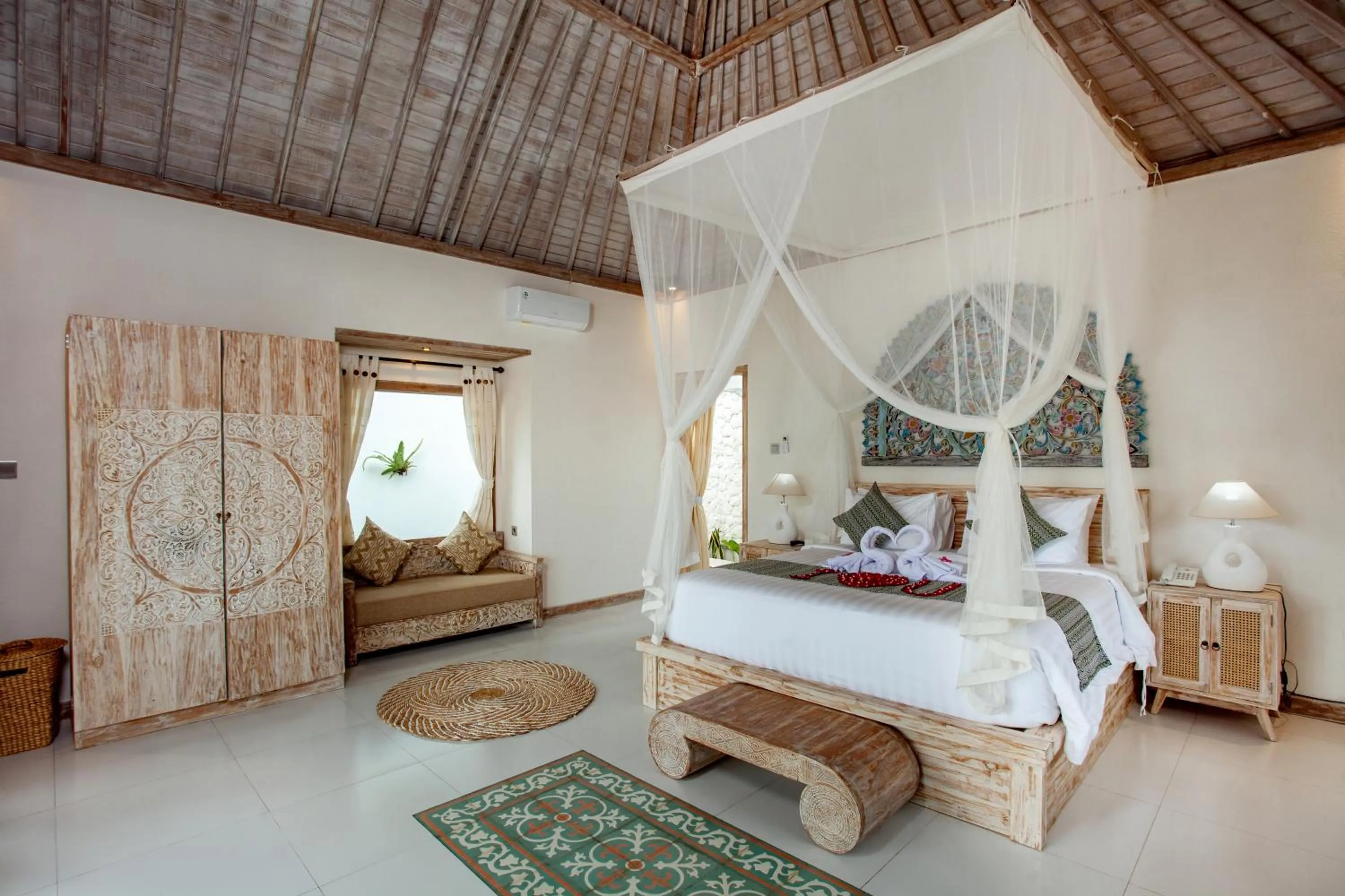 Bed in Amaya Sebatu Villa
