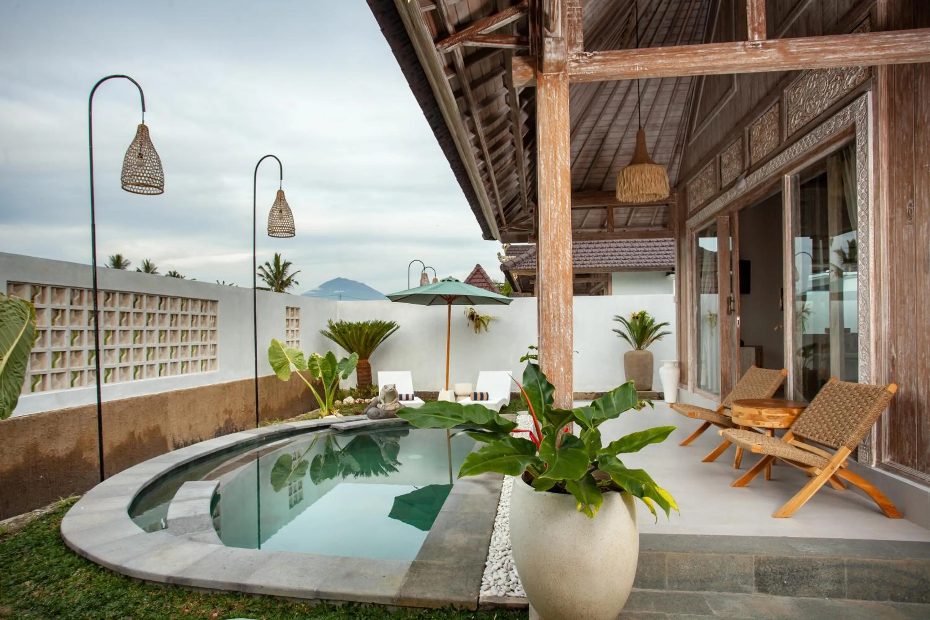 Natural landscape in Amaya Sebatu Villa