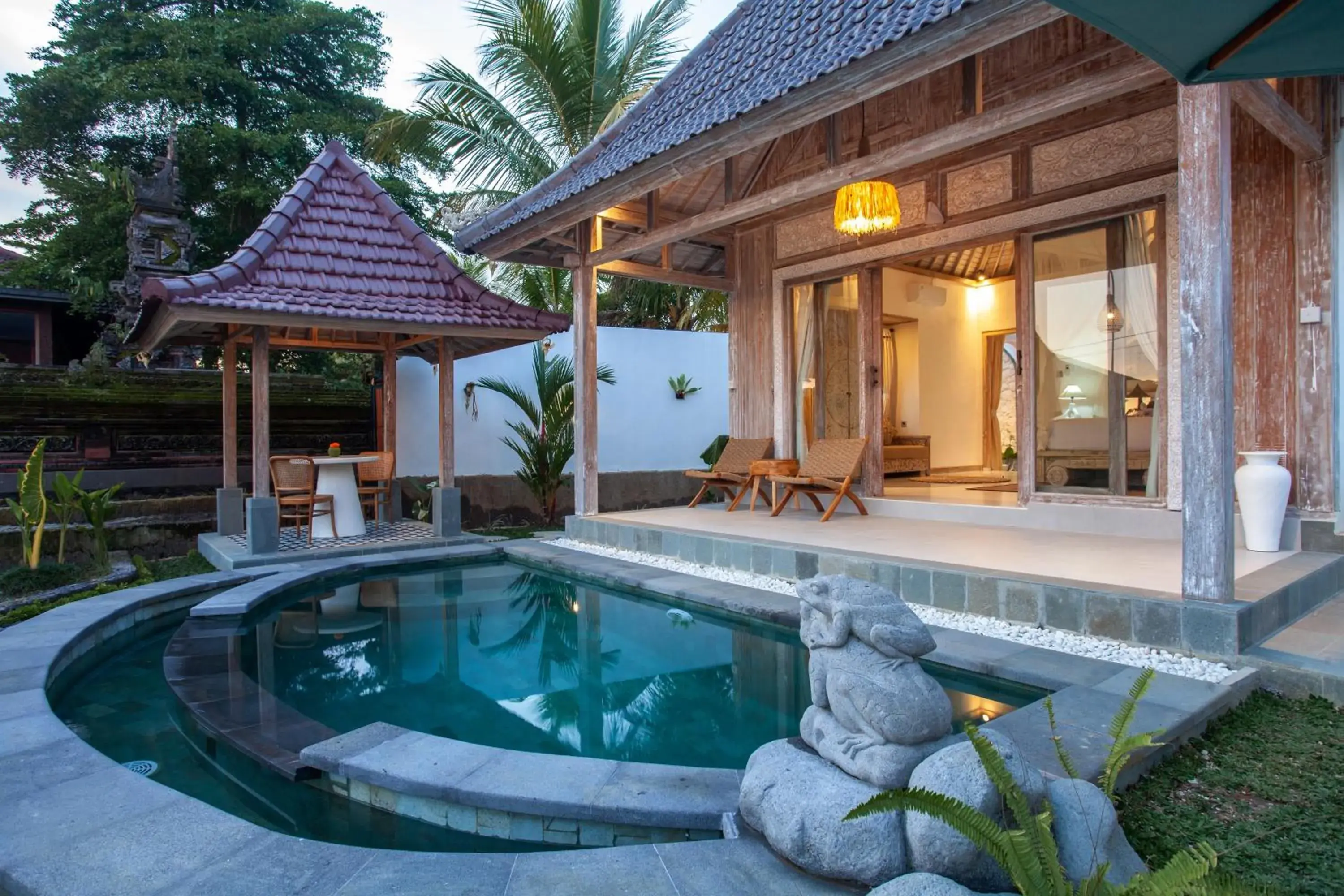 Swimming pool in Amaya Sebatu Villa Swimming pool in Amaya Sebatu Villa