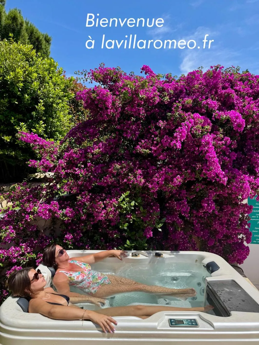 Spa and wellness centre/facilities in La villa Roméo, piscine et spa