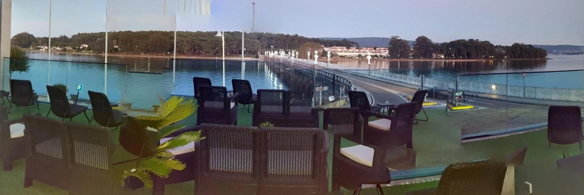 Balcony/Terrace in Hotel Puente de La Toja
